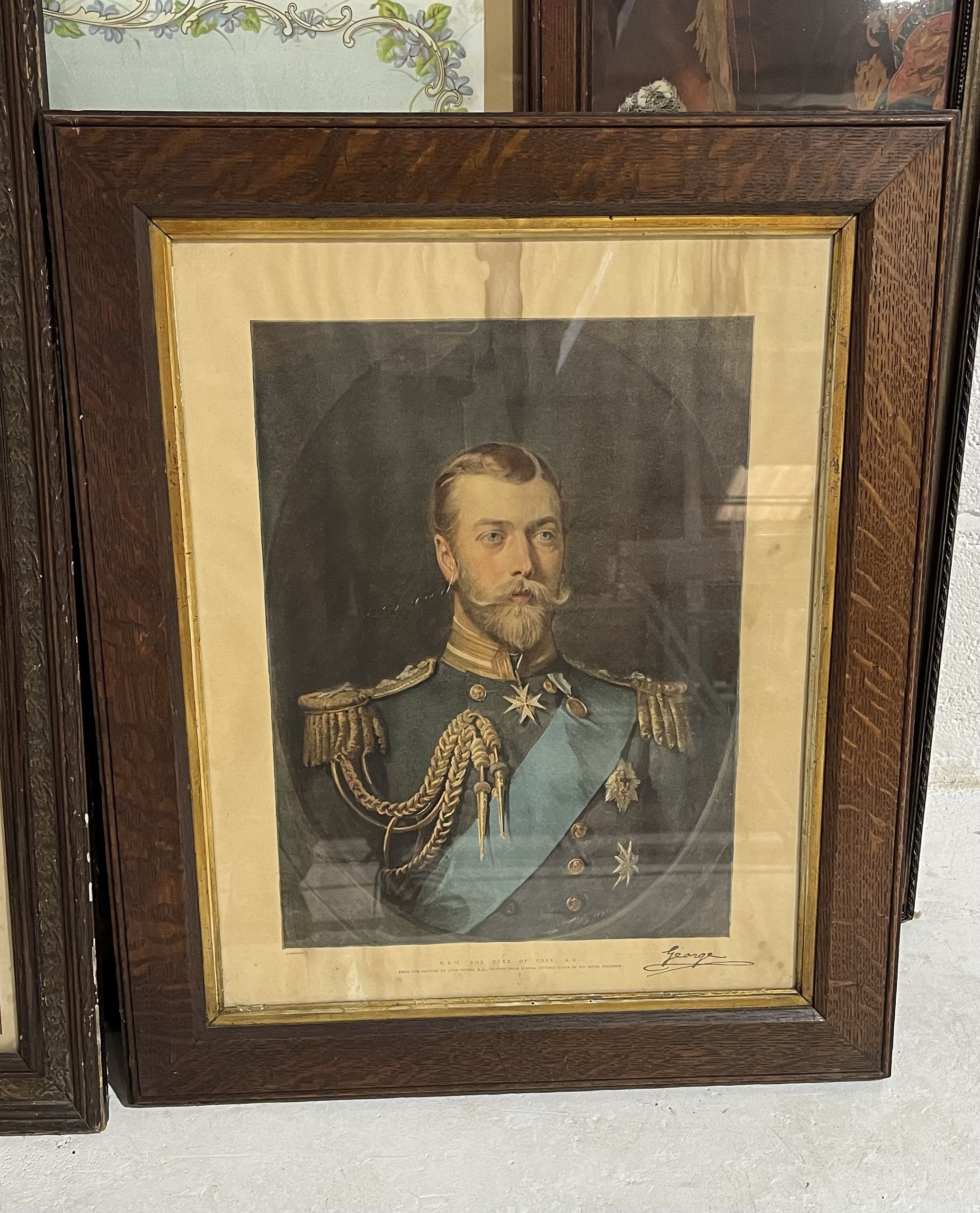 A collection of assorted Royal related framed prints. - Image 7 of 9