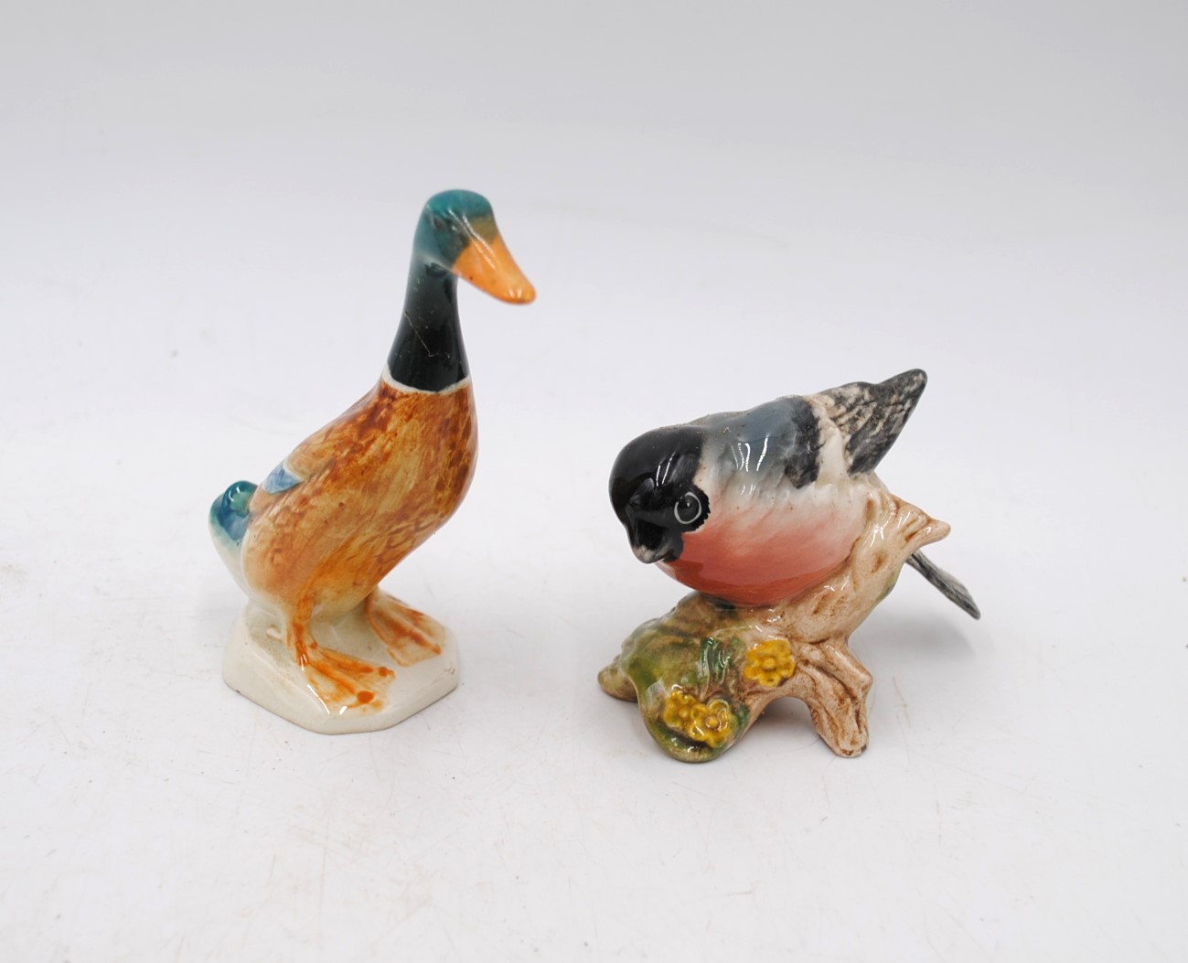 A small quantity of various ceramics, including Beswick birds, Lladro figure, wall hanging ducks - Image 7 of 10