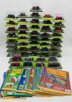 A collection of Hachette Partworks Ltd Fortnightly "Tractors and the World of Farming" die-cast