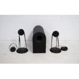 A Bowers and Wilkins Rock Solid 2.1 satellite speaker system