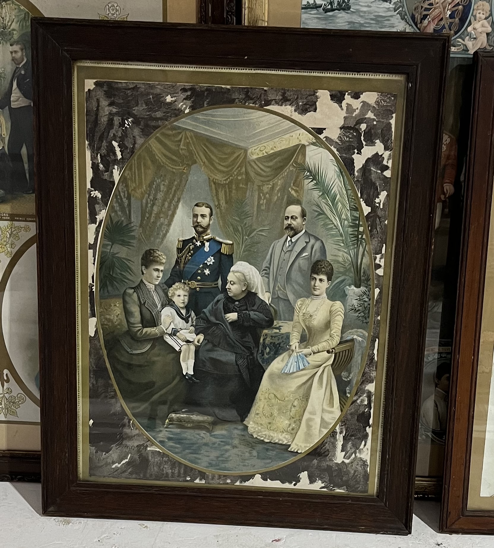 A collection of assorted Royal related framed prints. - Image 4 of 9