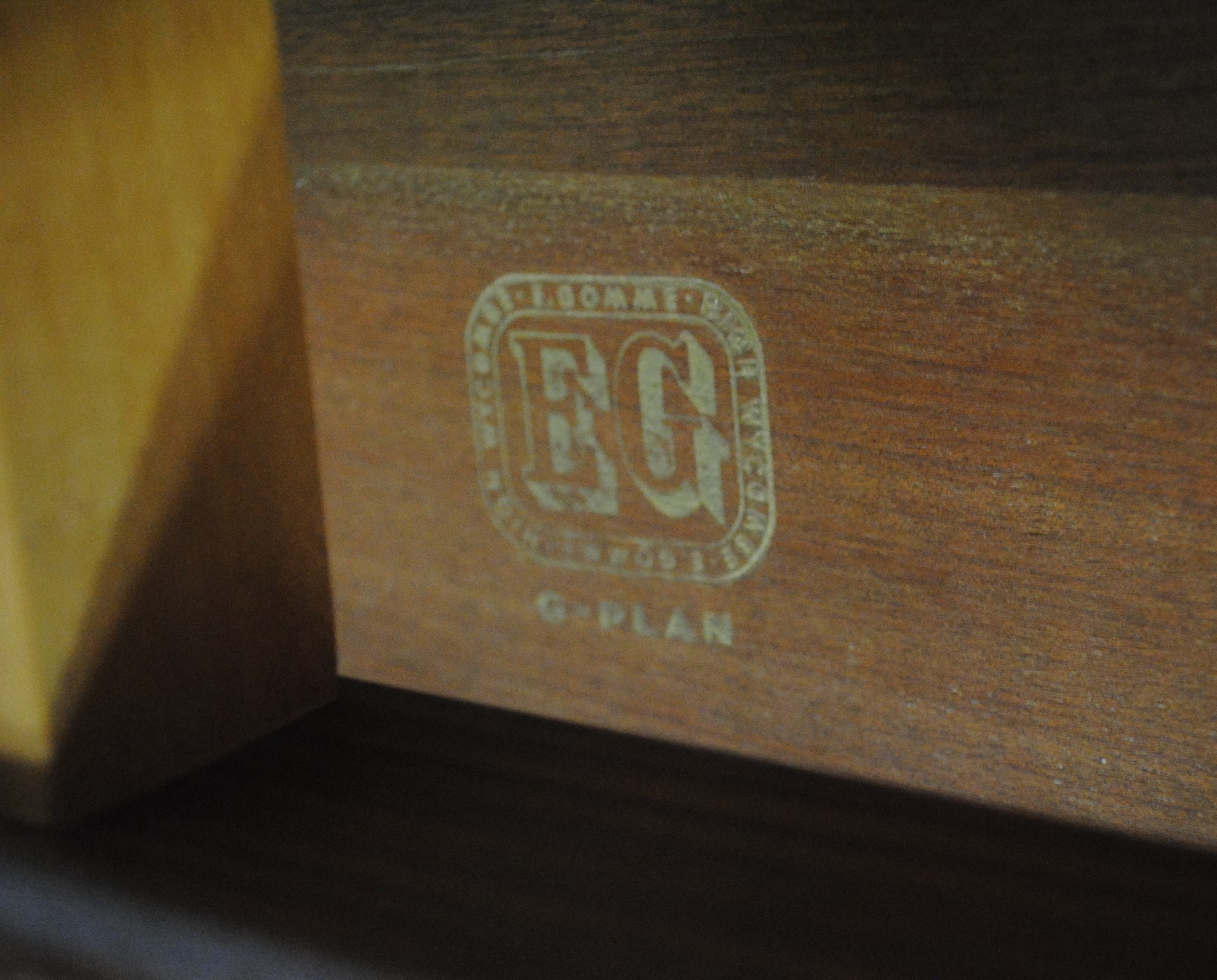 A G Plan rectangular coffee table, marked to underside - length 137.5cm, depth 46cm, height 42cm - Image 5 of 5