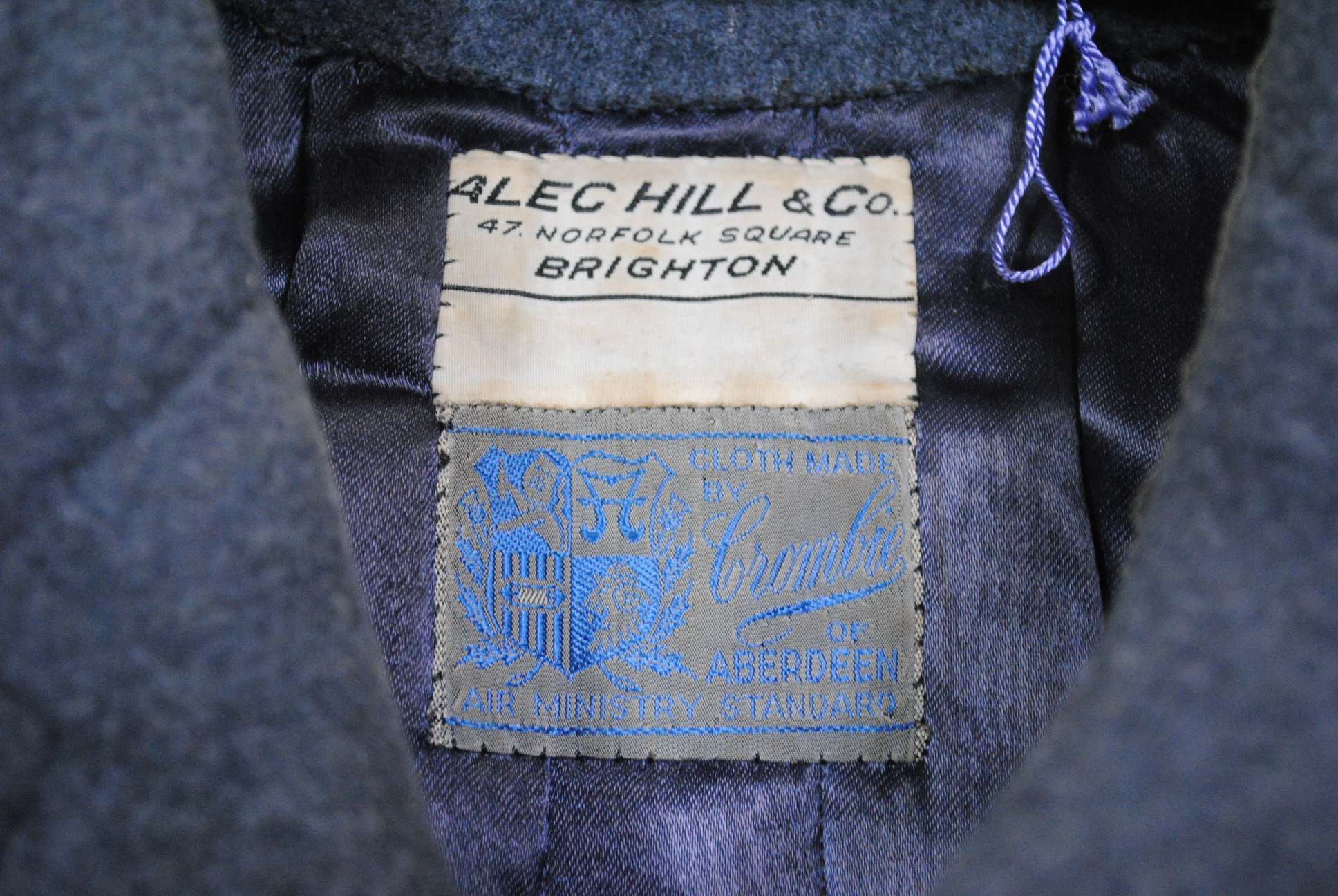 A 'Crombie' RAF great coat - Image 5 of 6