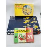 Three vintage boxed Meccano sets including a 1970's Constructor Set No 7 (660 Parts - looks