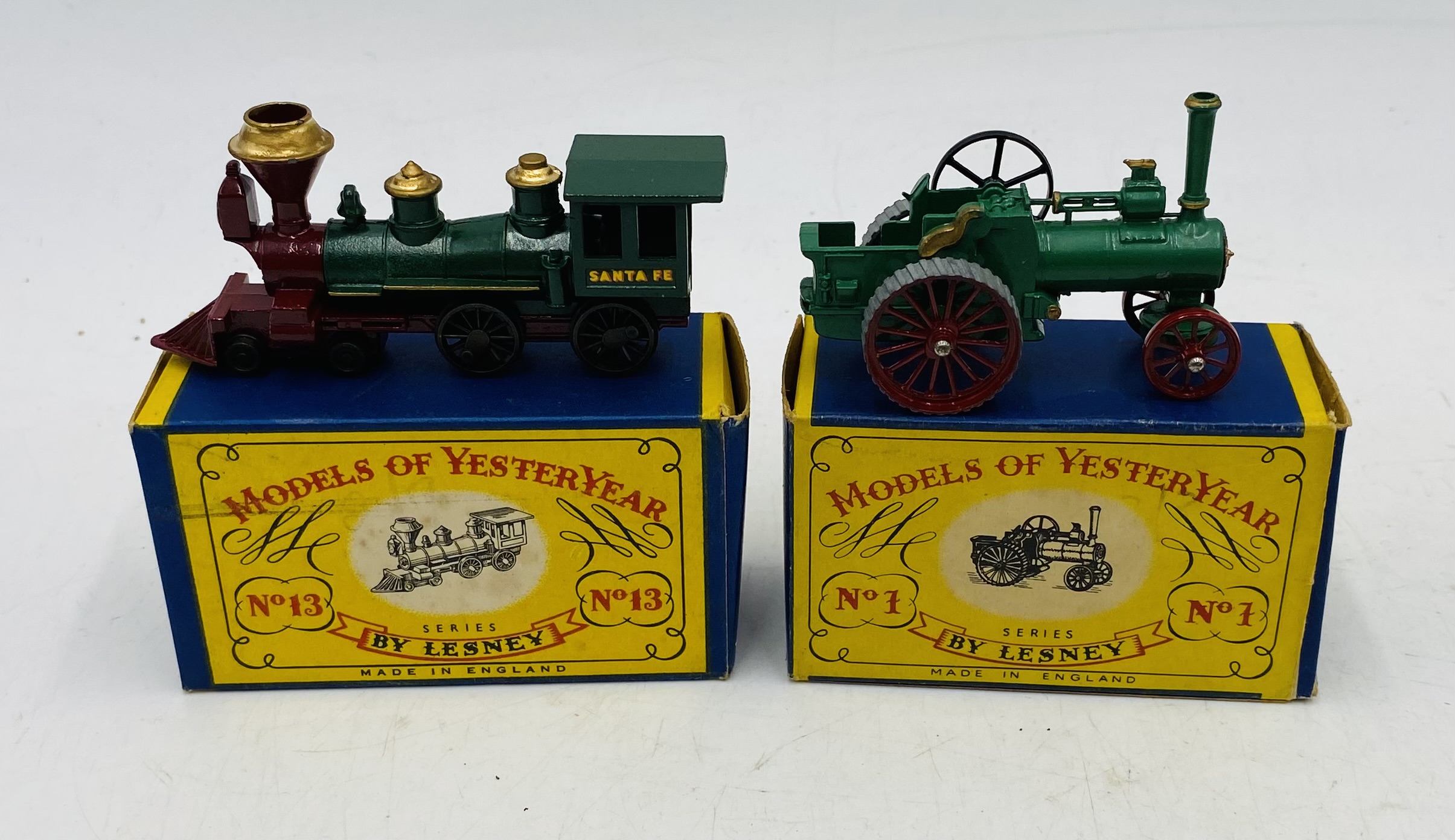 A collection of seven boxed Lesney Models of Yesteryear die-cast vehicles including The Allchin - Image 2 of 5