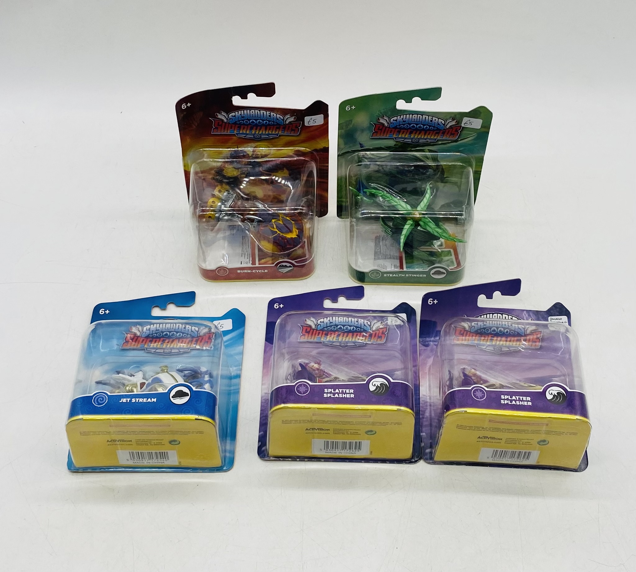 A collection of Skylanders SuperChargers vehicles by Activision including triple action packs, Sky - Image 6 of 8