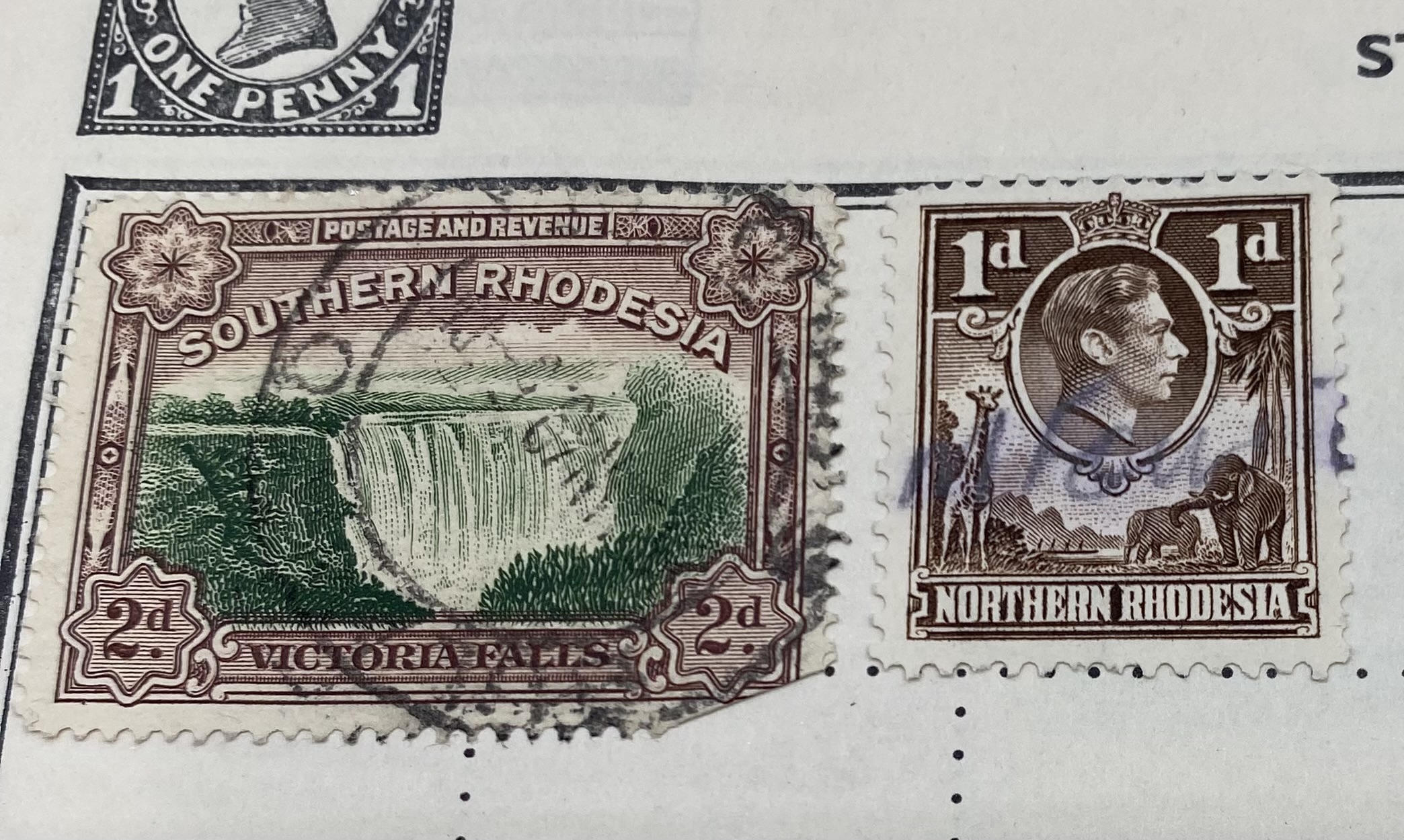 An album of worldwide stamps including Penny Reds etc. - Image 45 of 57