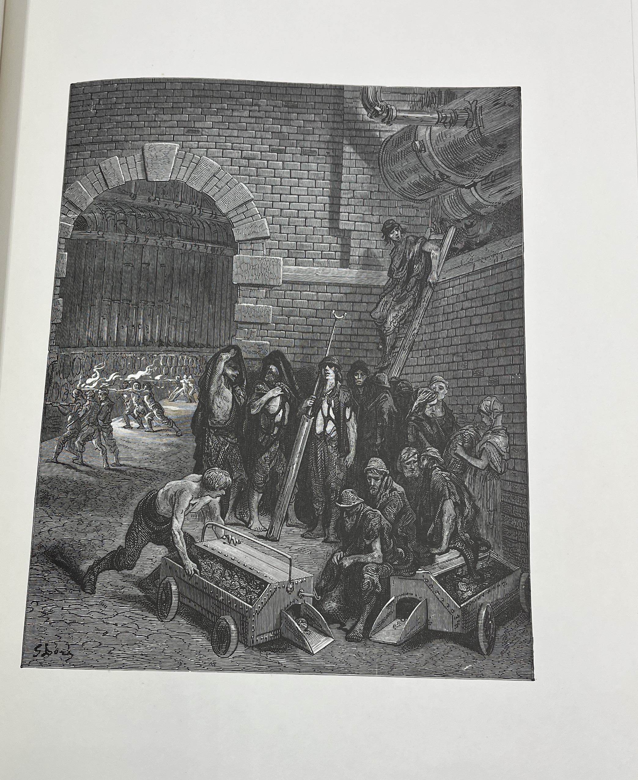 Gustave Dore; Dore's London, Easton Press, 2011 in original slipcase, number 66 of 400 copies` - Image 8 of 10