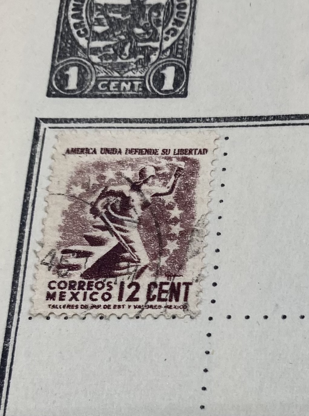 An album of worldwide stamps including Penny Reds etc. - Image 37 of 57