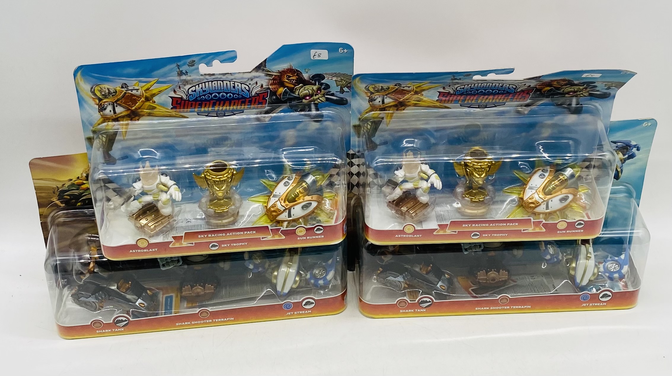 A collection of Skylanders SuperChargers vehicles by Activision including triple action packs, Sky - Image 2 of 8