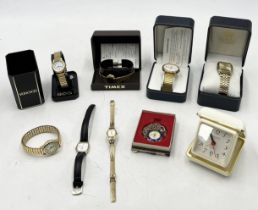 A collection of various watches including Royal, Timex, Oris etc.