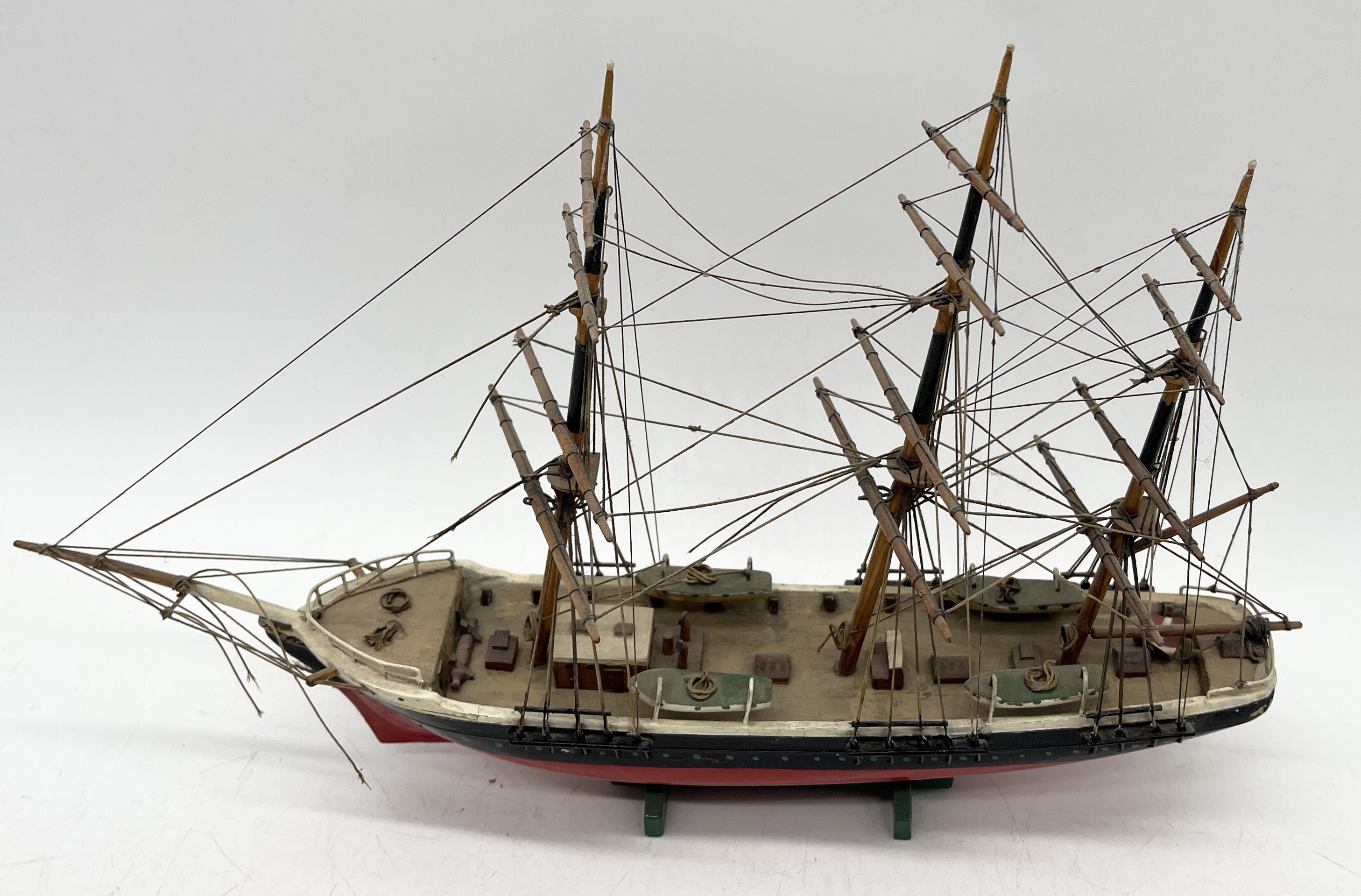 A collection of five model ships and boats - Image 12 of 15