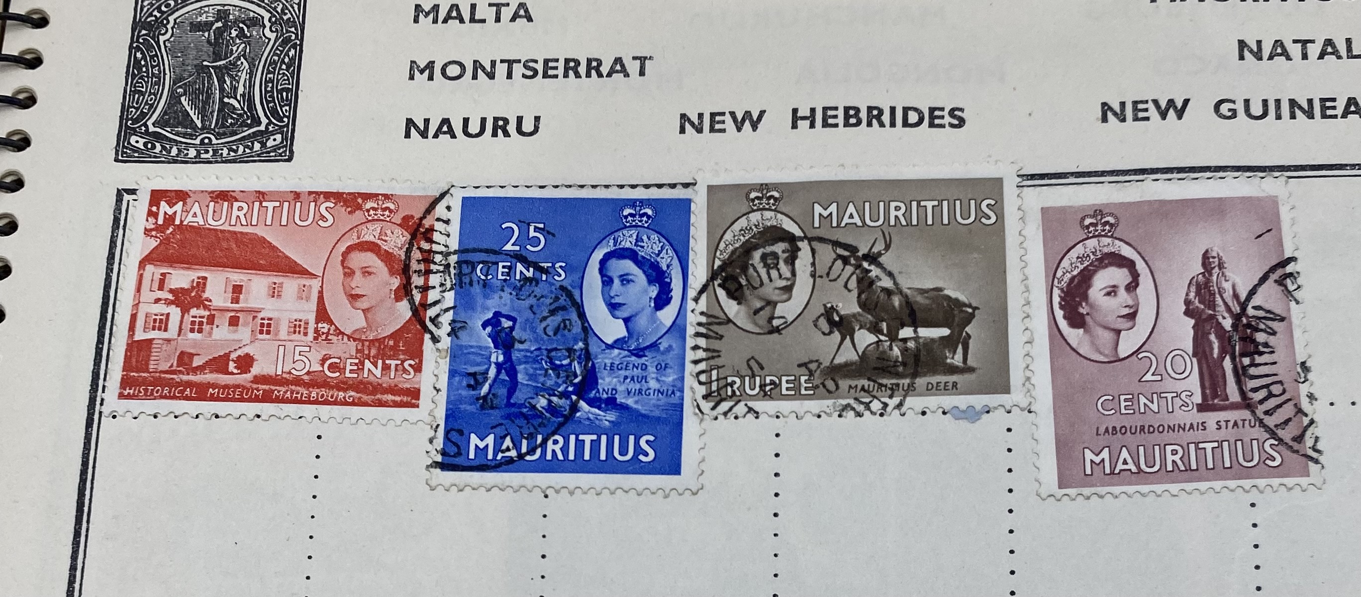 An album of worldwide stamps including Penny Reds etc. - Image 36 of 57