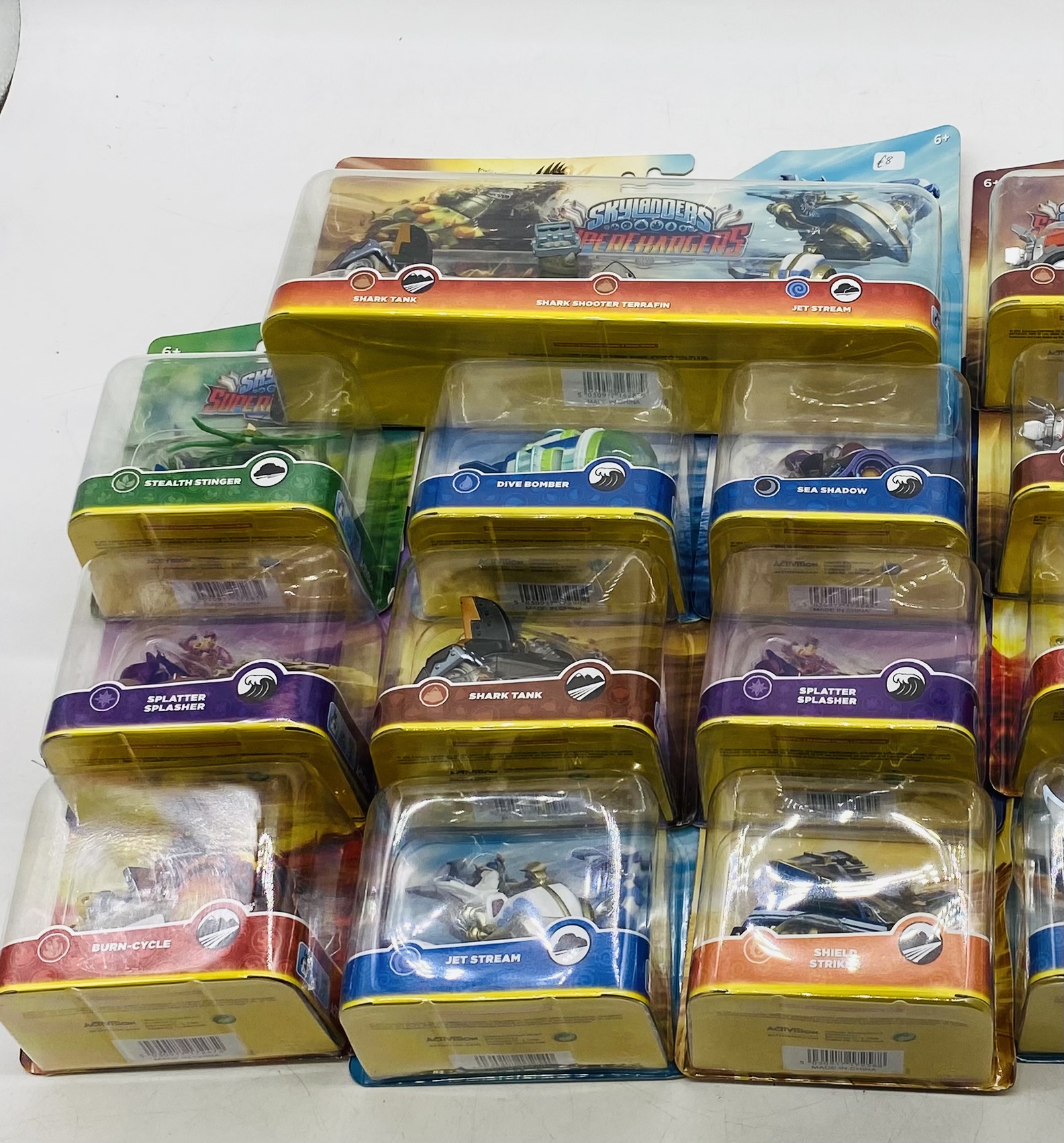 A collection of Skylanders SuperChargers vehicles by Activision including triple action packs, Sky - Image 4 of 8