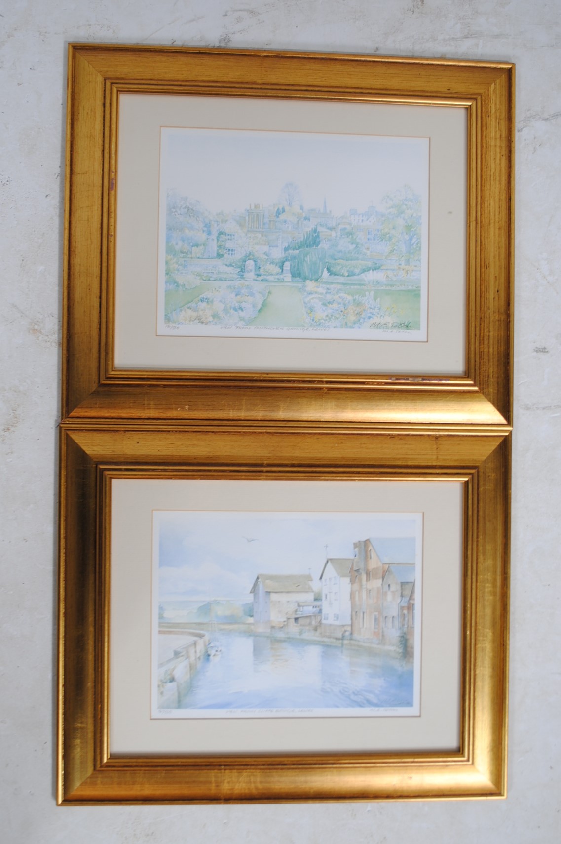A quantity of framed pictures and prints, including two signed limited edition prints by Rob Piercy, - Image 10 of 11