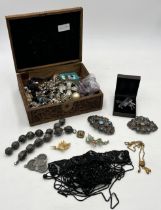 A collection of various costume jewellery etc