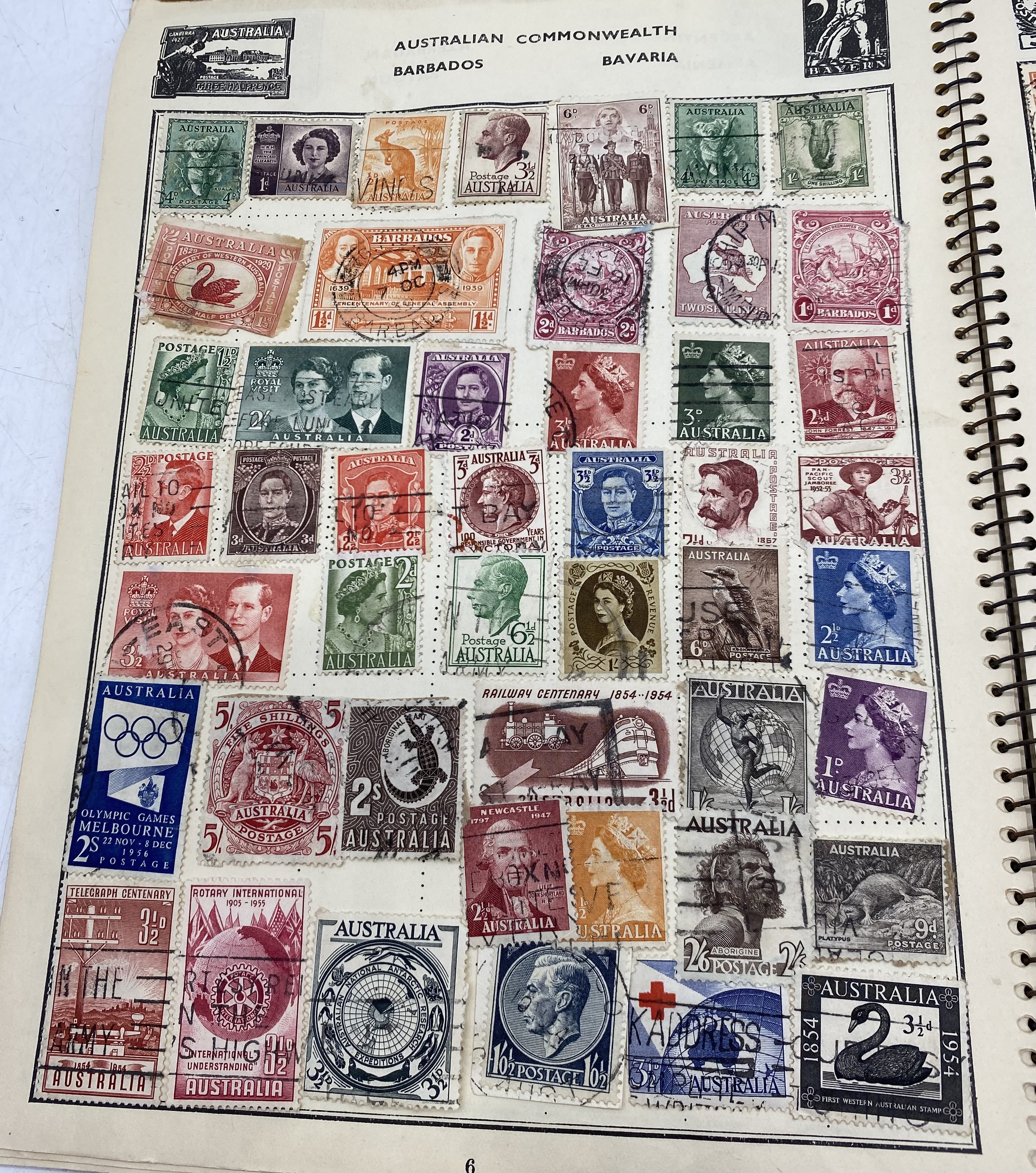 An album of worldwide stamps including Penny Reds etc. - Image 4 of 57
