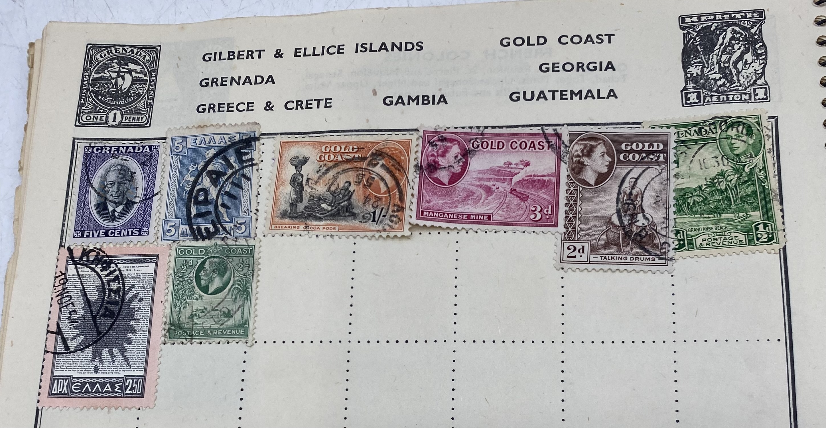 An album of worldwide stamps including Penny Reds etc. - Image 22 of 57