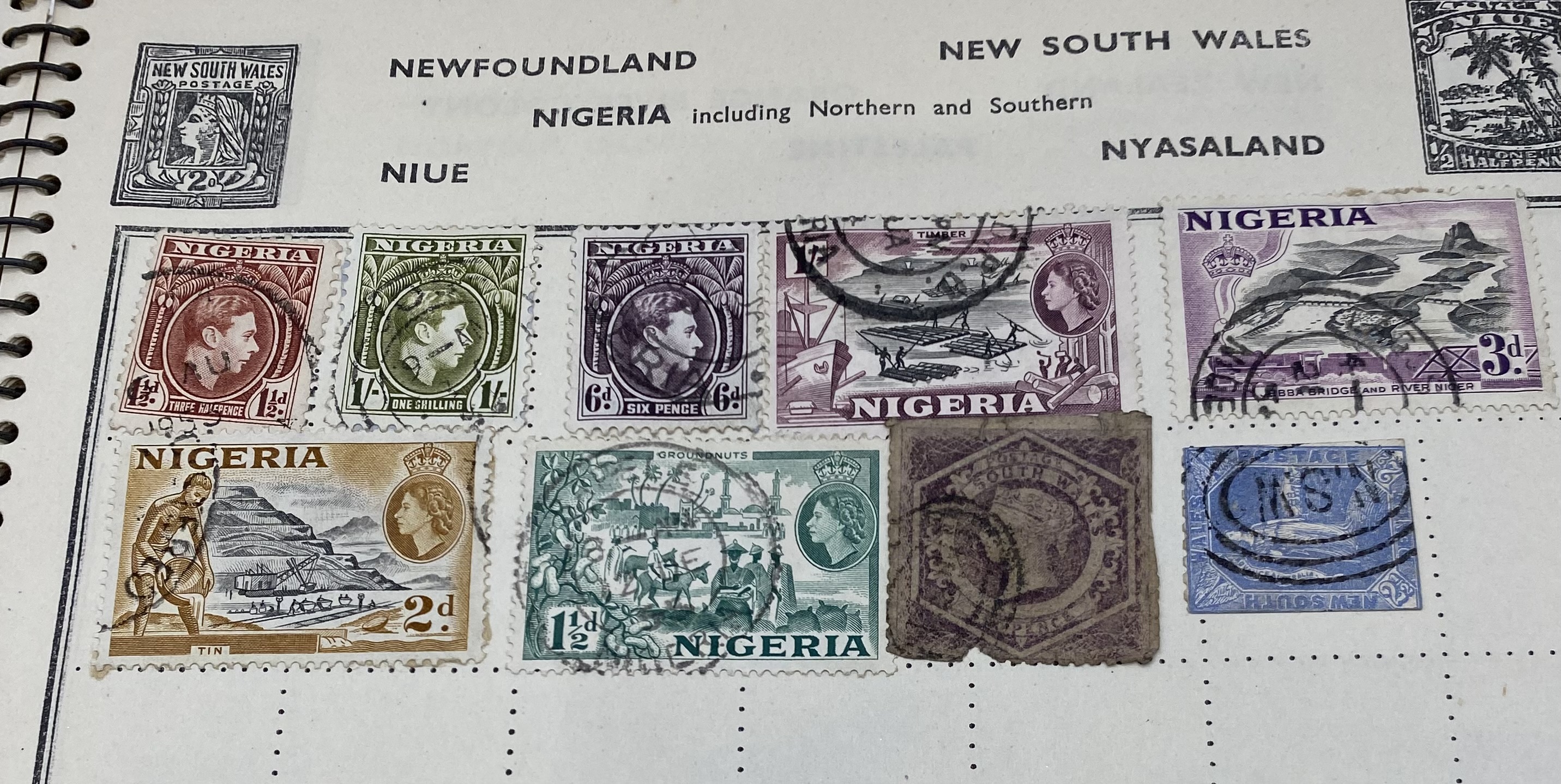 An album of worldwide stamps including Penny Reds etc. - Image 38 of 57