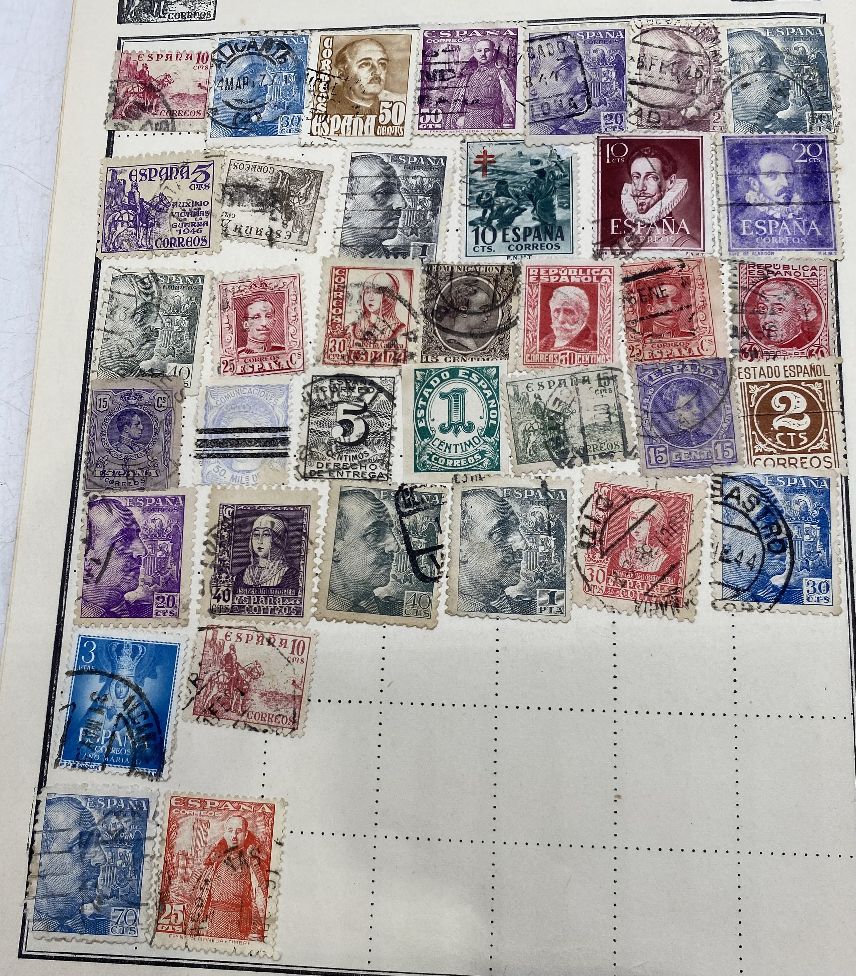 An album of worldwide stamps including Penny Reds etc. - Image 49 of 57
