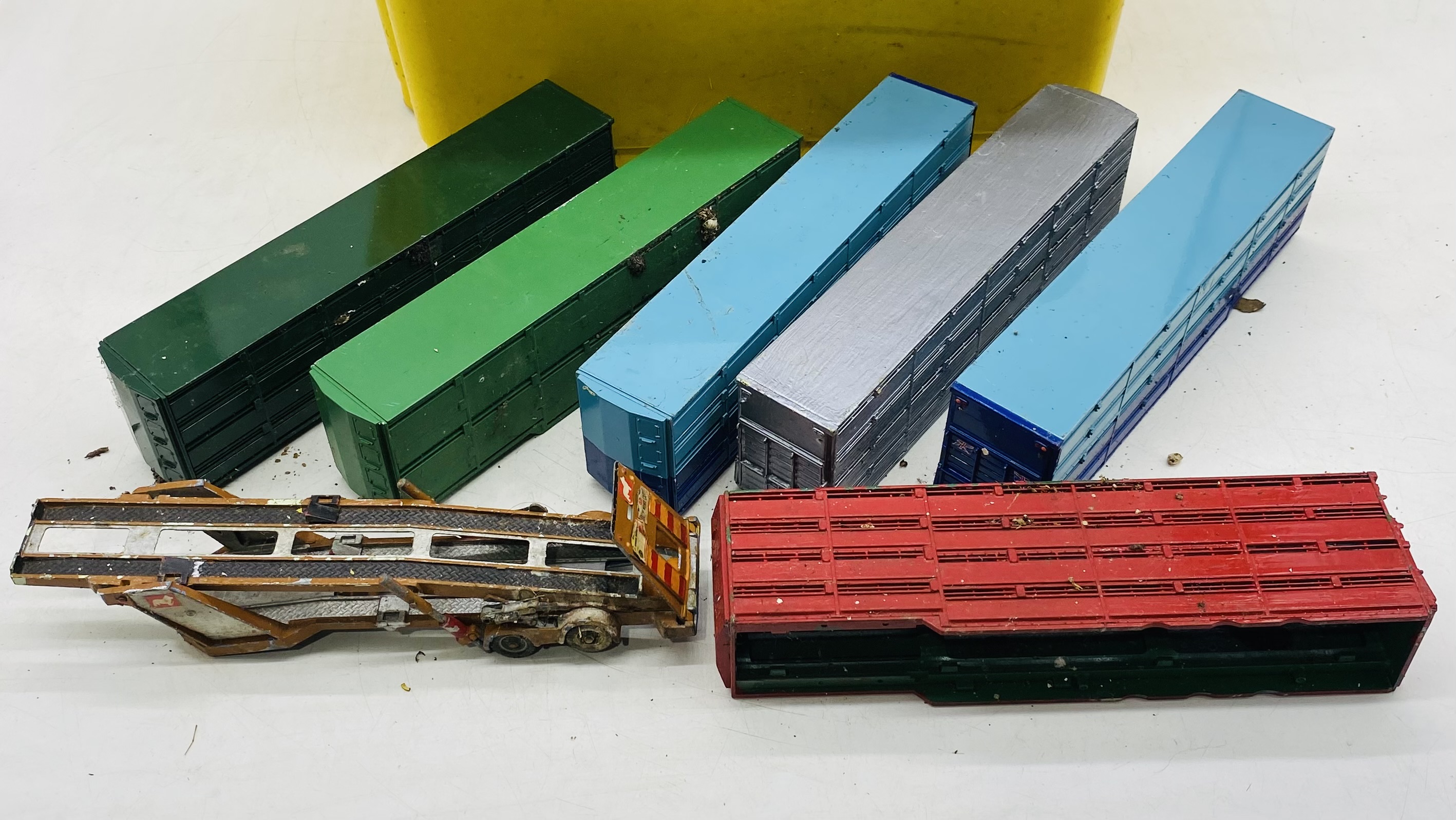 A large collection of various playworn die-cast vehicles including Corgi, Matchbox, Superking, - Image 2 of 3