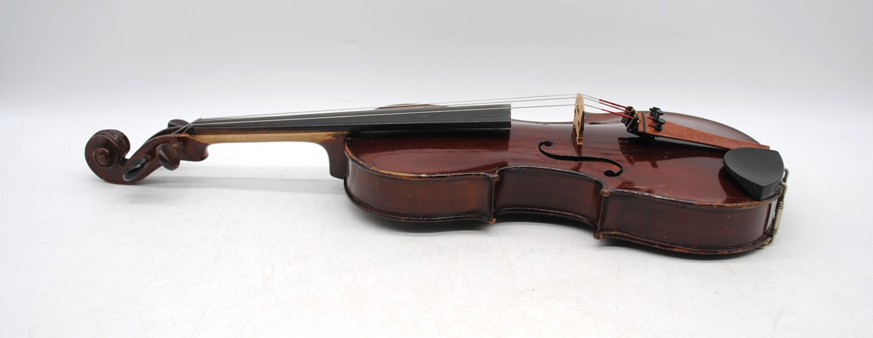 A 3/4 size violin, with Skylark Brand hard case - length of violin 56cm - Image 7 of 12