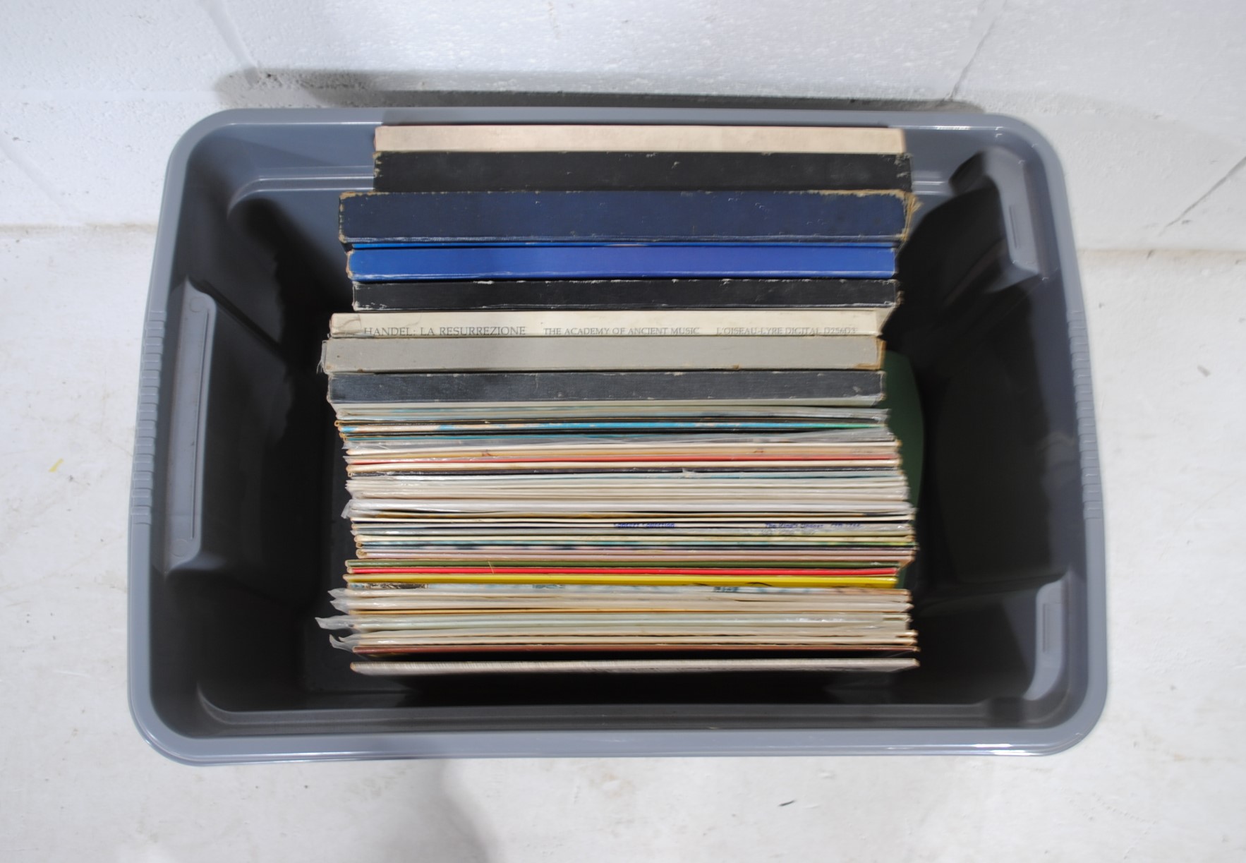 A quantity of 12" vinyl records consisting of mostly classical, including Handel, Bach etc. - Image 2 of 4