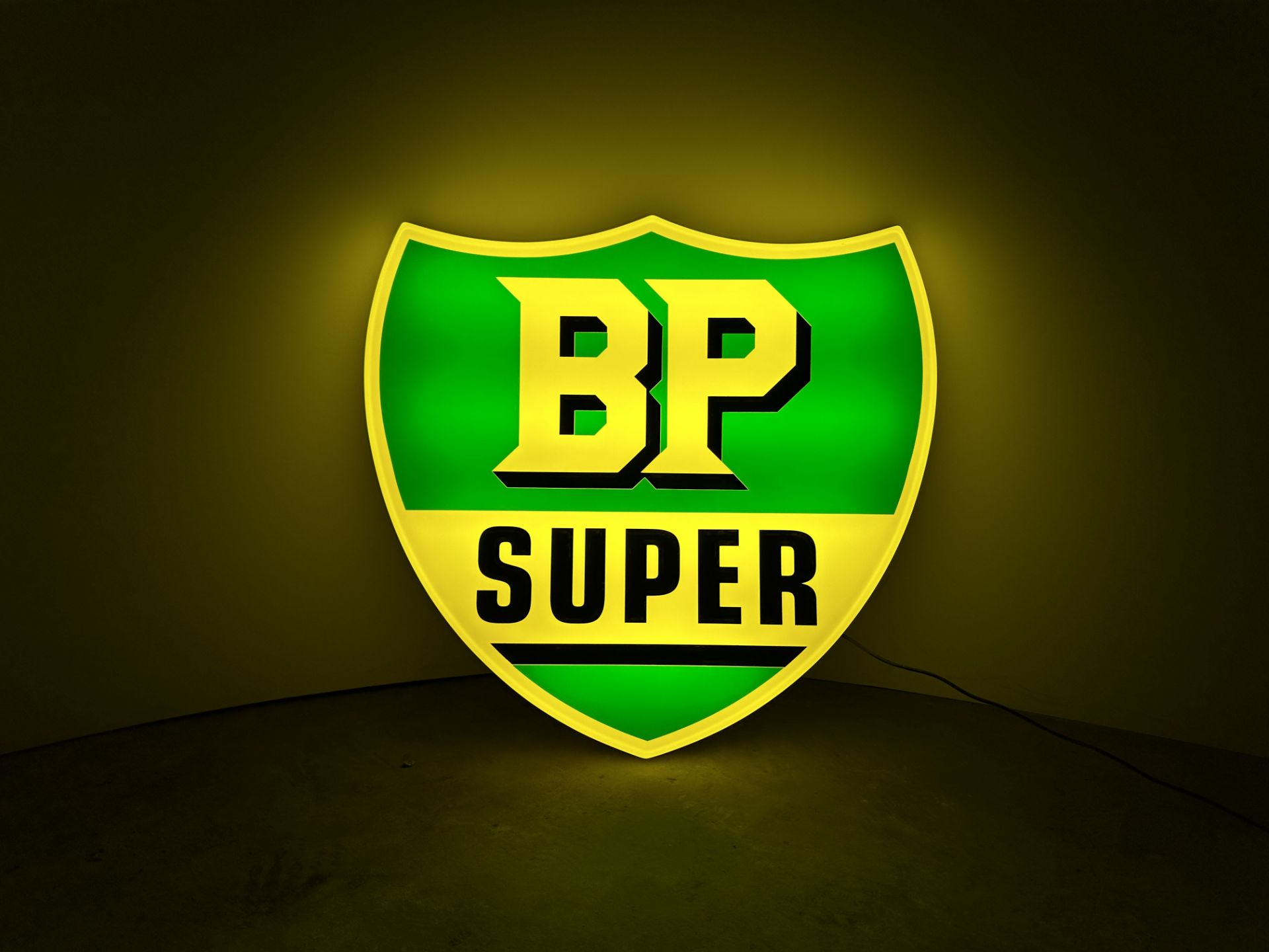 BP illumination sign in any country