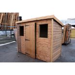 8x4 standard pent shed, Standard 16mm Nominal Cladding £820