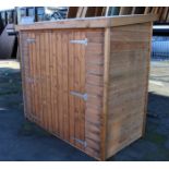 6x2'6'' Ex-display garden tidy shed, Standard 16mm Nominal Cladding