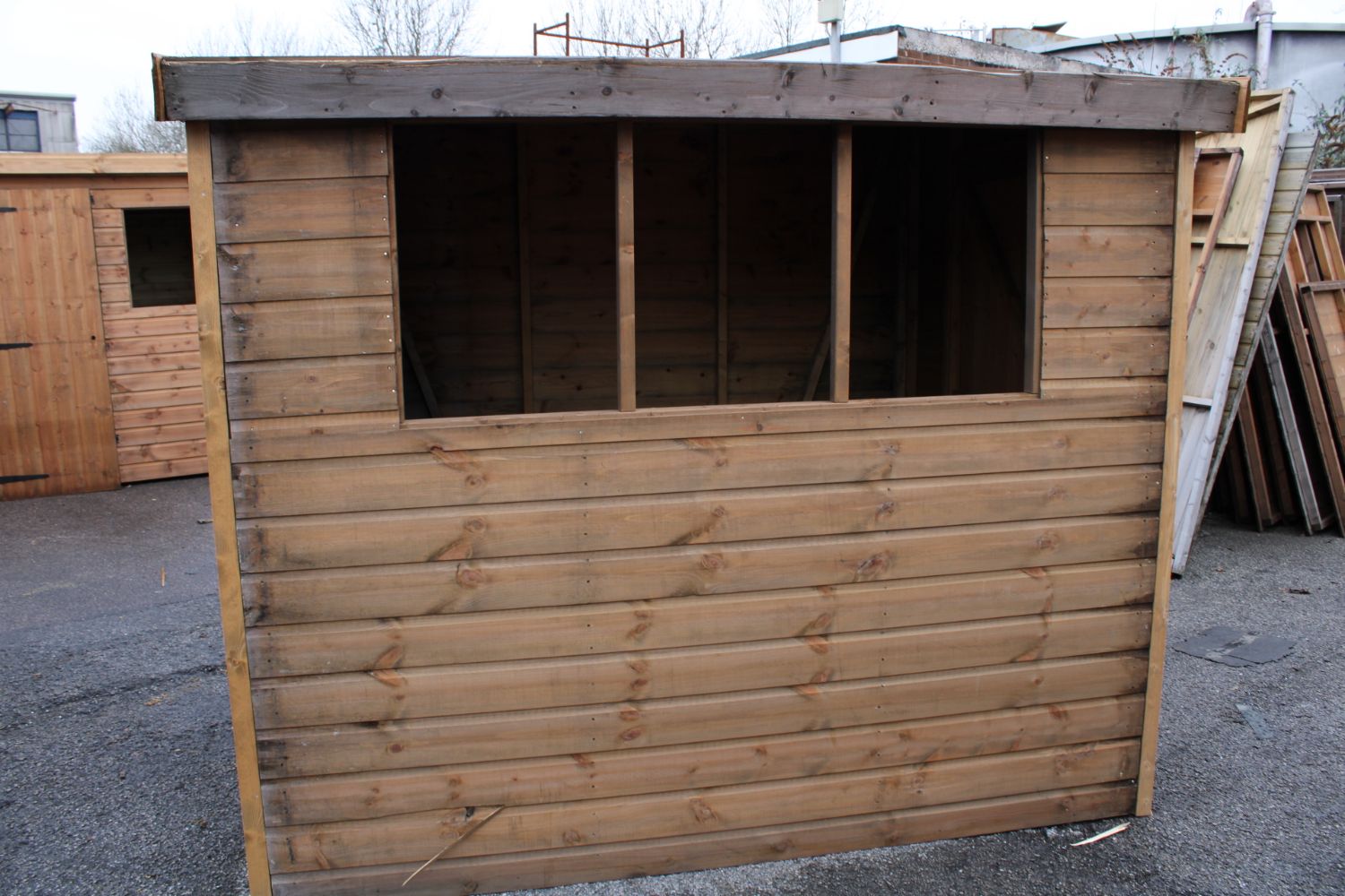 Shed Garden Timber Buildings to include Corner Sheds, Summerhouses, Potting Sheds & Gazebos, due to Excess Stock To include Corner Cabin=