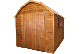 10x8 BRAND NEW barn shed, Standard 16mm Nominal Cladding
