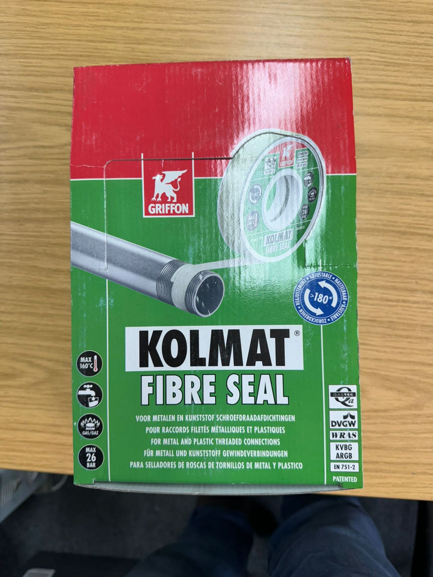 Box kolmat fibre seal contains 30 rolls