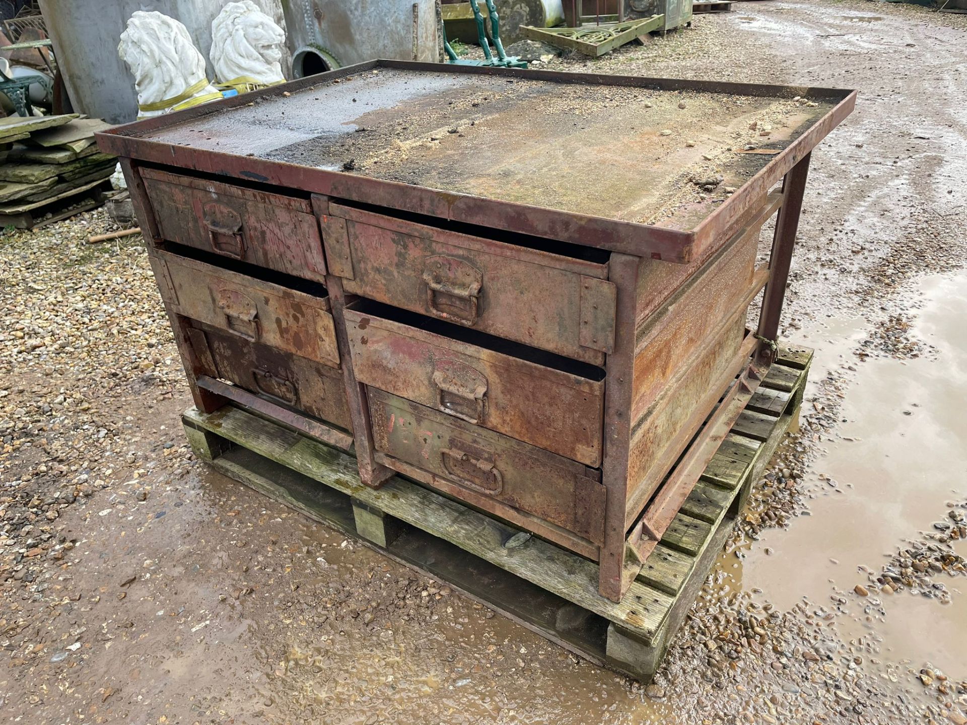 Drawer metal drawer cabinet - Image 2 of 2