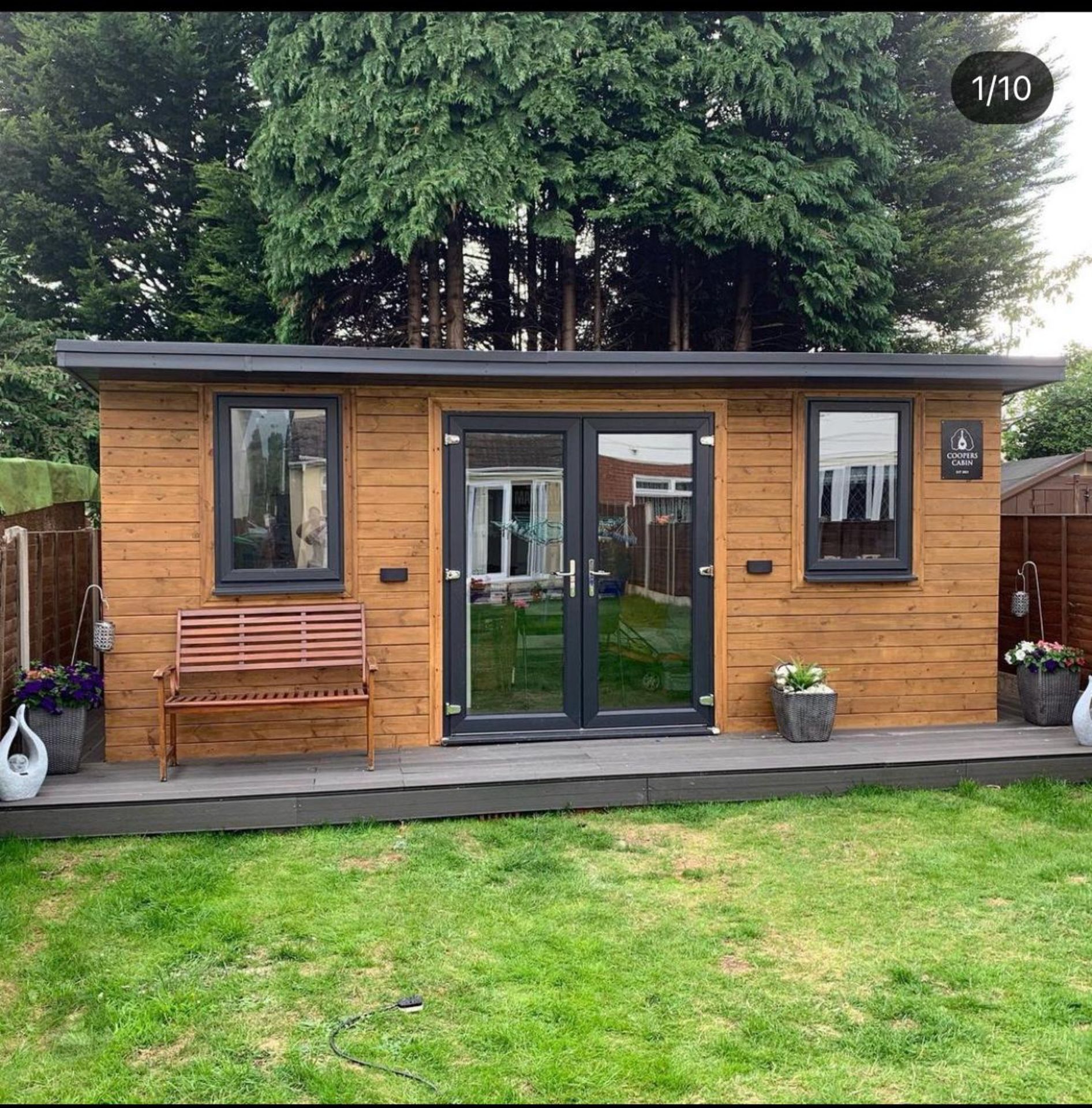 Garden Rooms /offices/etc flat pack, buildings will very design RRP£40000 - Image 5 of 25