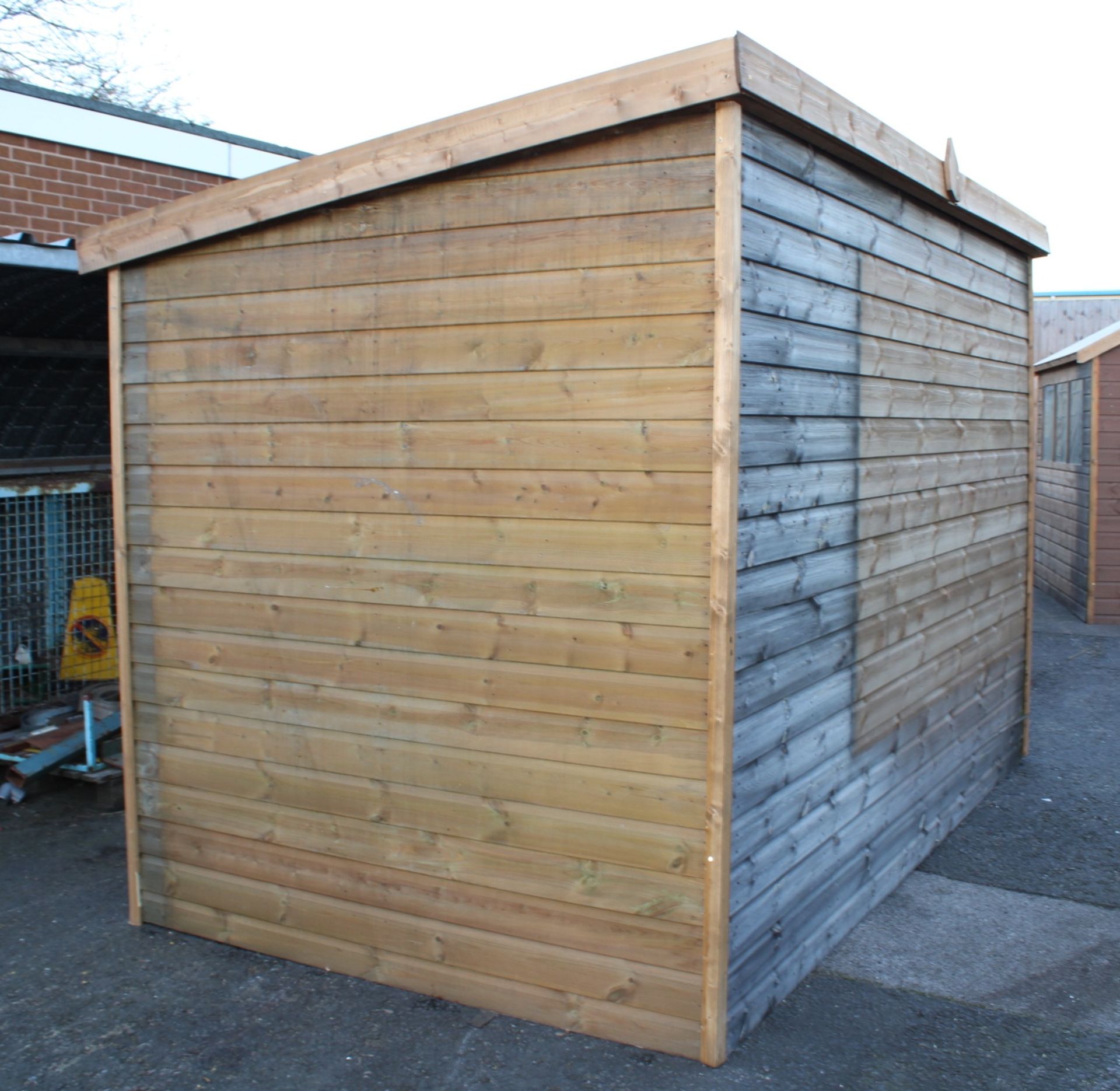 8x6 superior standard apex shed, Standard 16mm Nominal Cladding RRP£1350 - Image 3 of 3