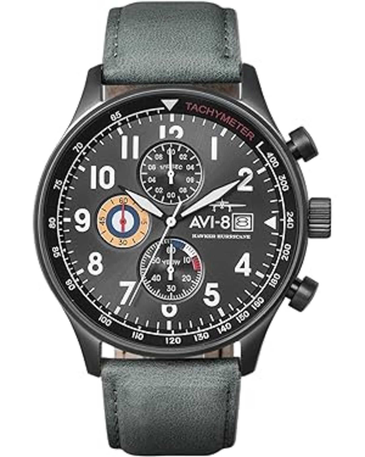 AVI-8 Military Green Hawker Hurricane Chronograph Watch AV-4011-0D