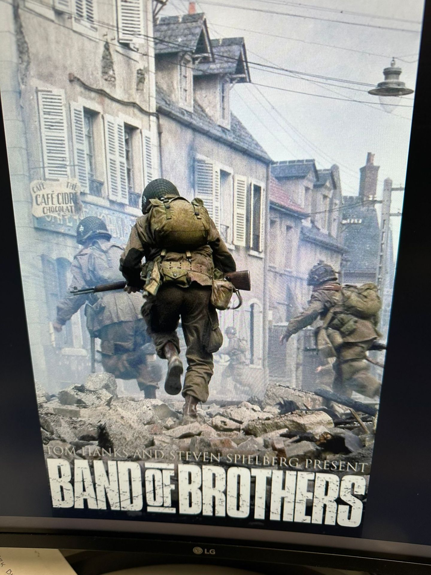 Band of Brothers illuminated sign ideal for man cave demo 50cm x 70cm x 2cm movie - Image 2 of 2
