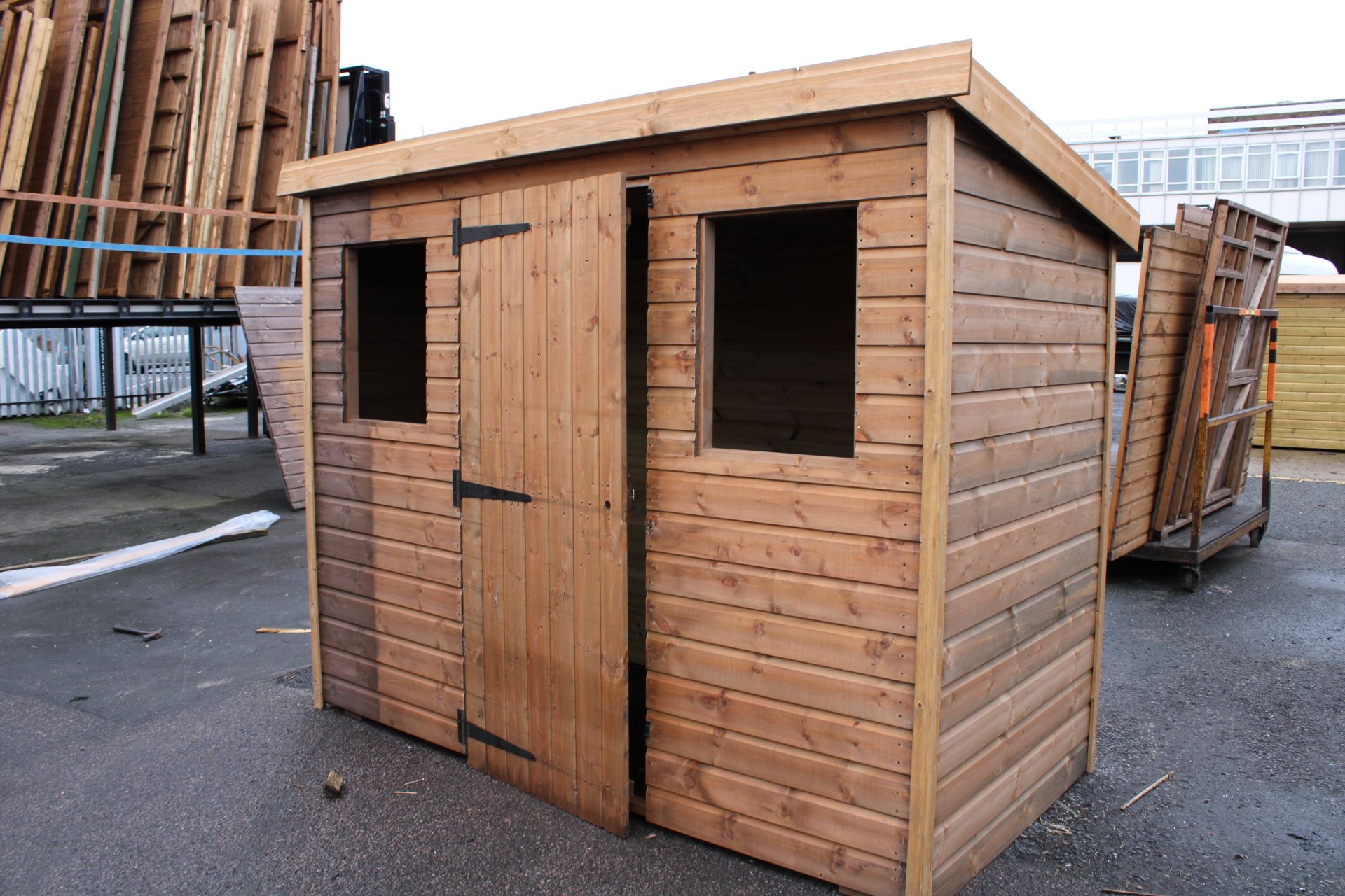 8x4 standard pent shed, Standard 16mm Nominal Cladding RRP£820