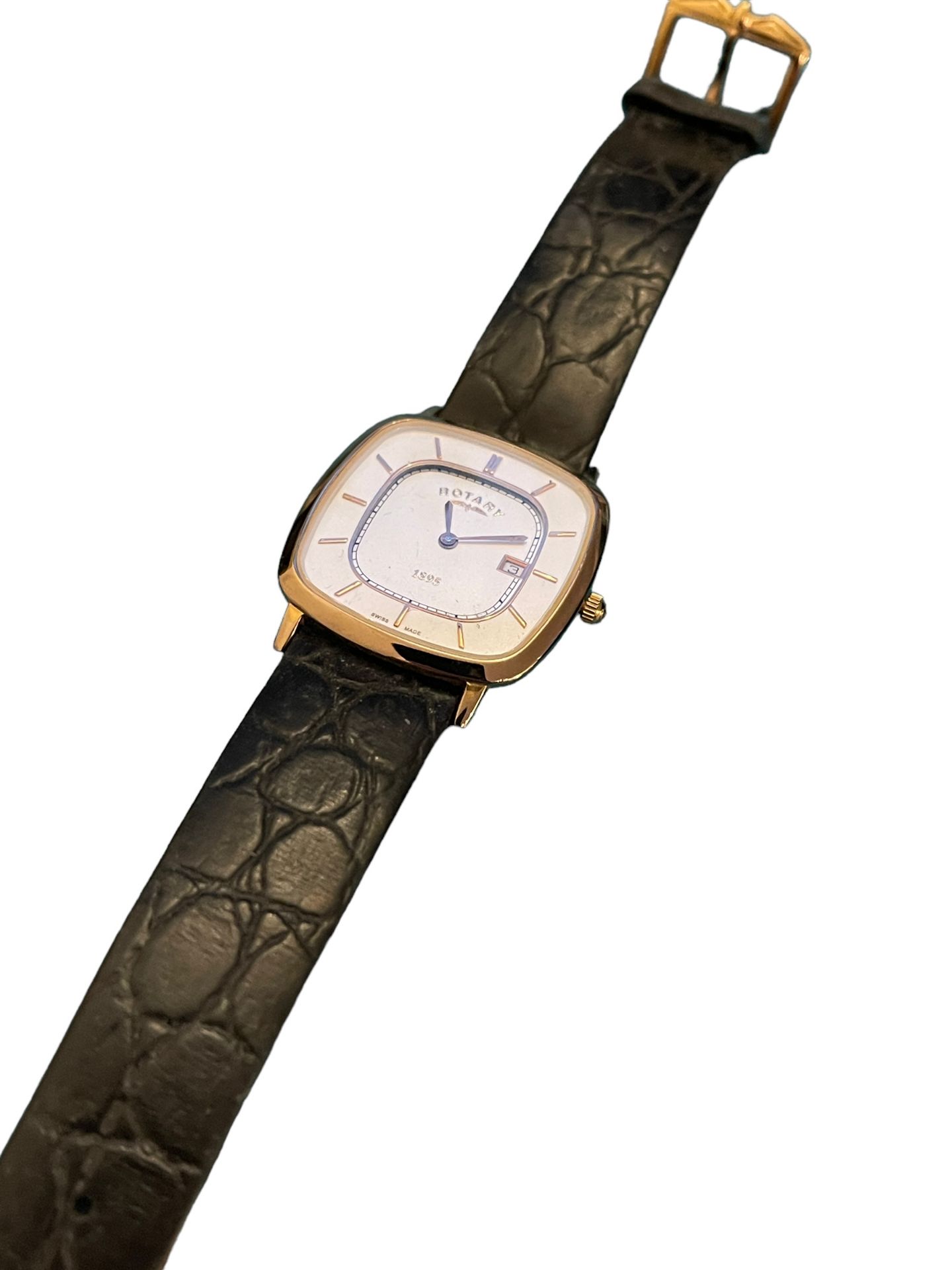 Rotary thin Swiss men's watch return - Image 2 of 2