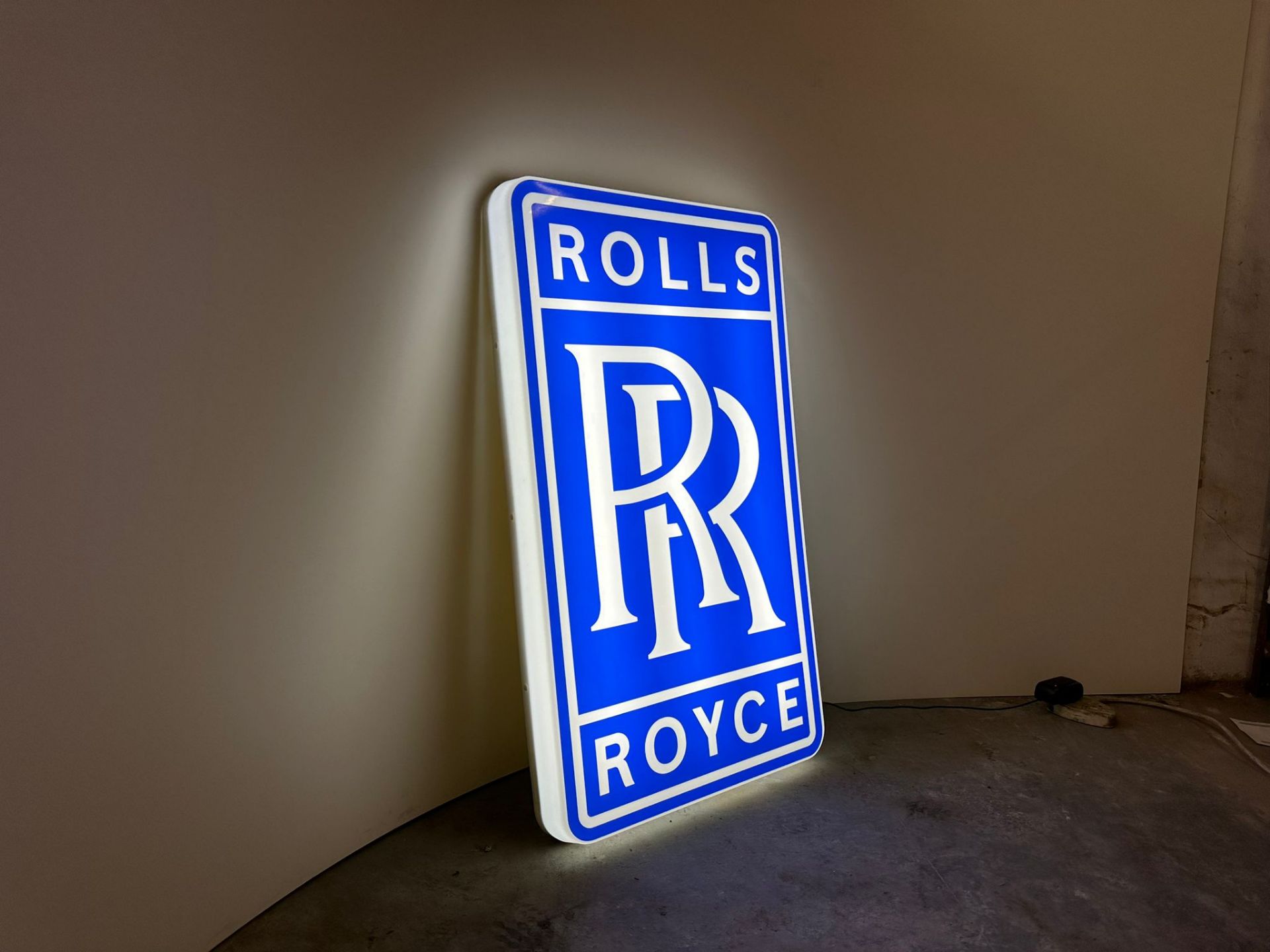 Rolls Royce illuminated sign - Image 7 of 9