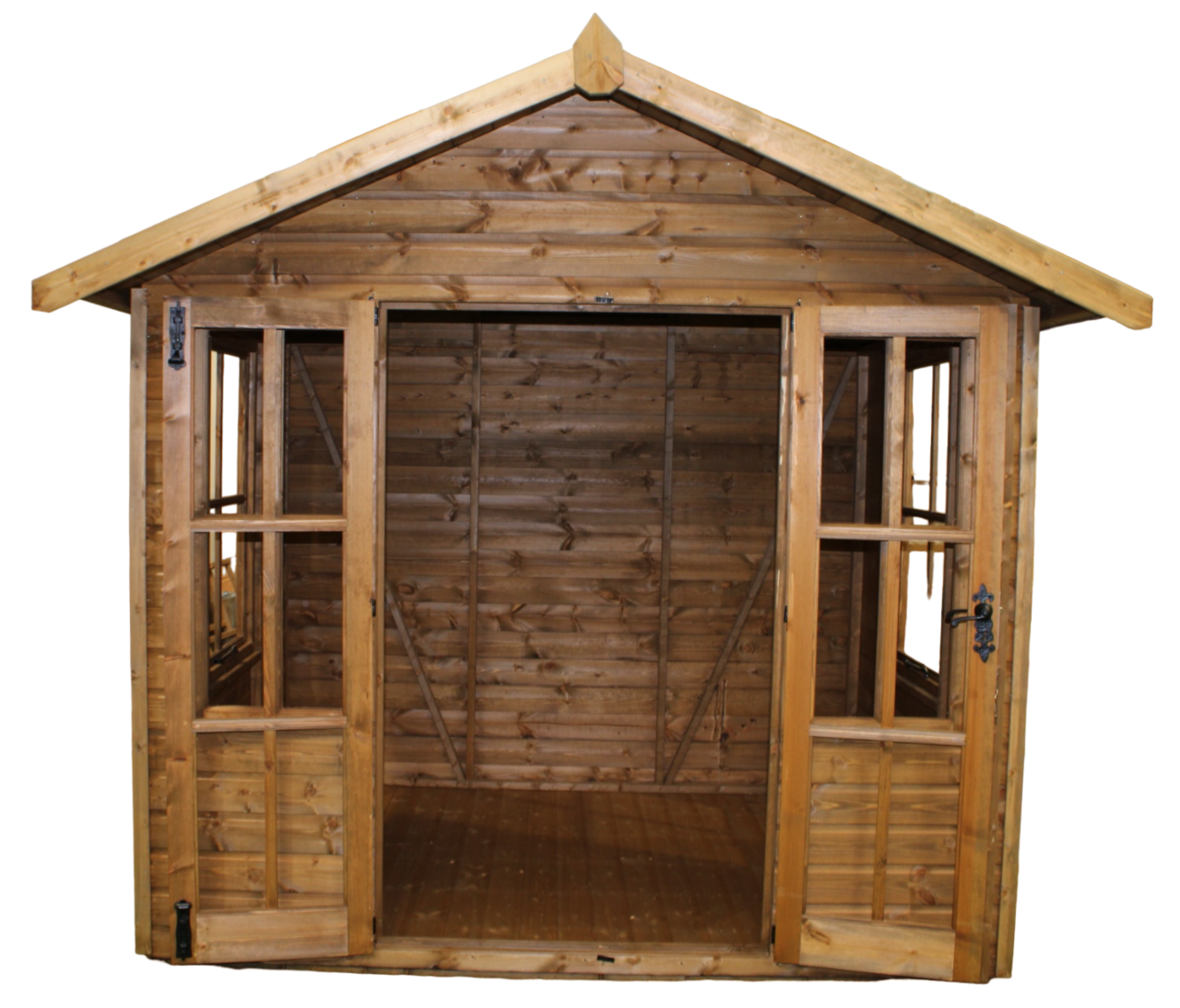 6x8 BRAND NEW summerhouse building, Standard 16mm Nominal Cladding £2,076 - Image 3 of 13