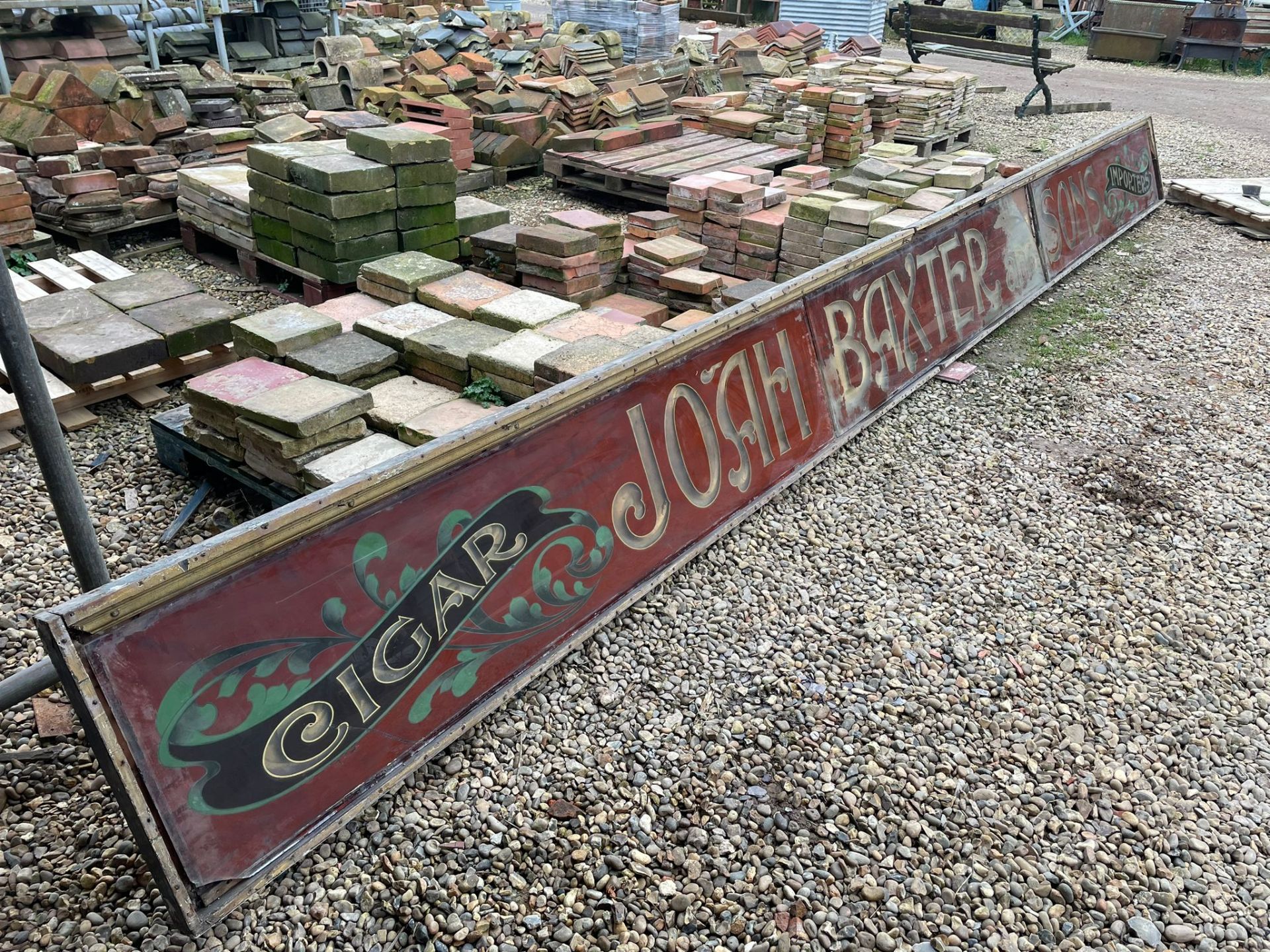 John Baxter's antique sign is a very old ideal