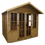 6x8 BRAND NEW summerhouse building, Standard 16mm Nominal Cladding £2,076