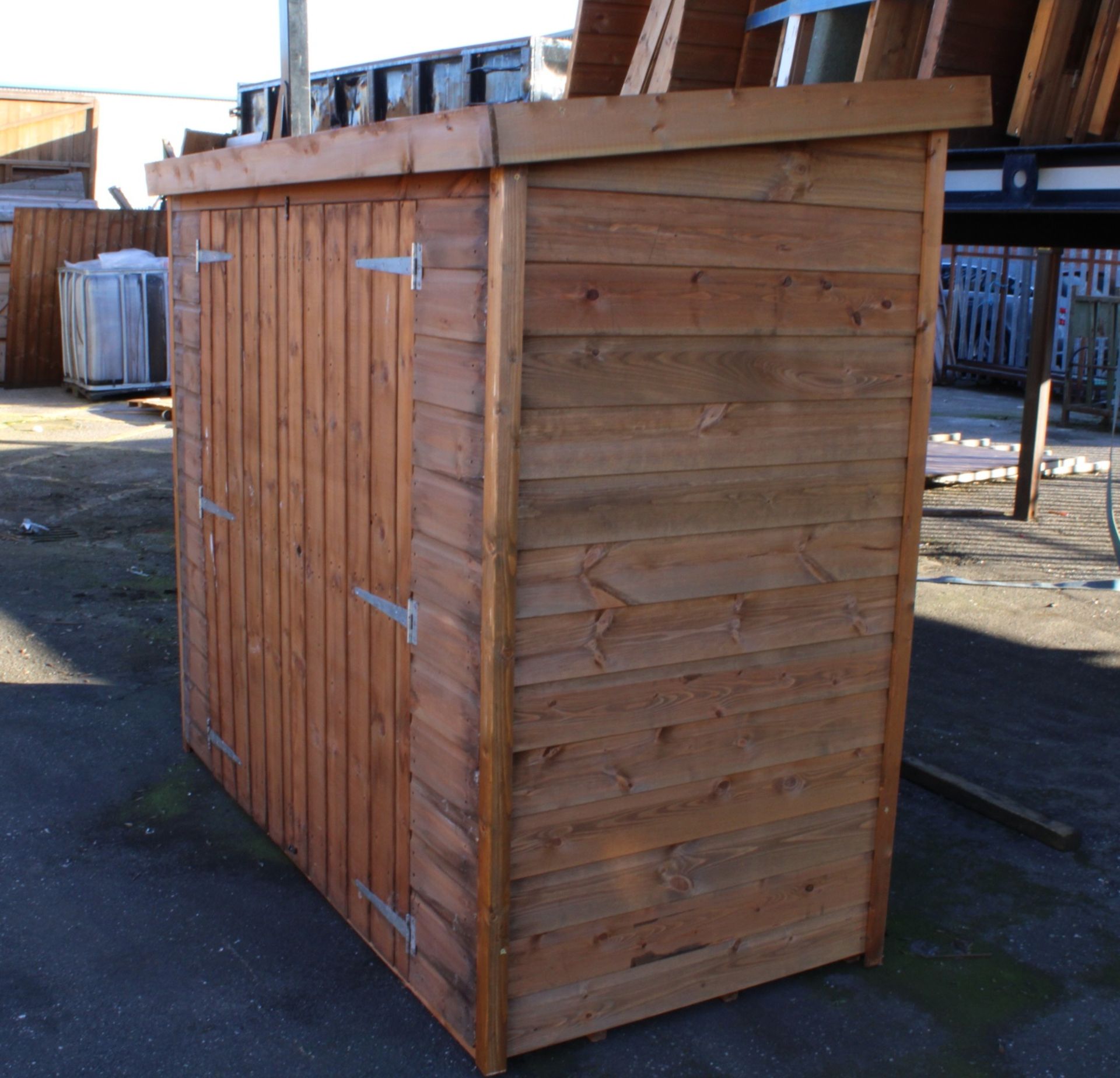 6x2'6'' Ex-display garden tidy shed, Standard 16mm Nominal Cladding RRP£523 - Image 4 of 5