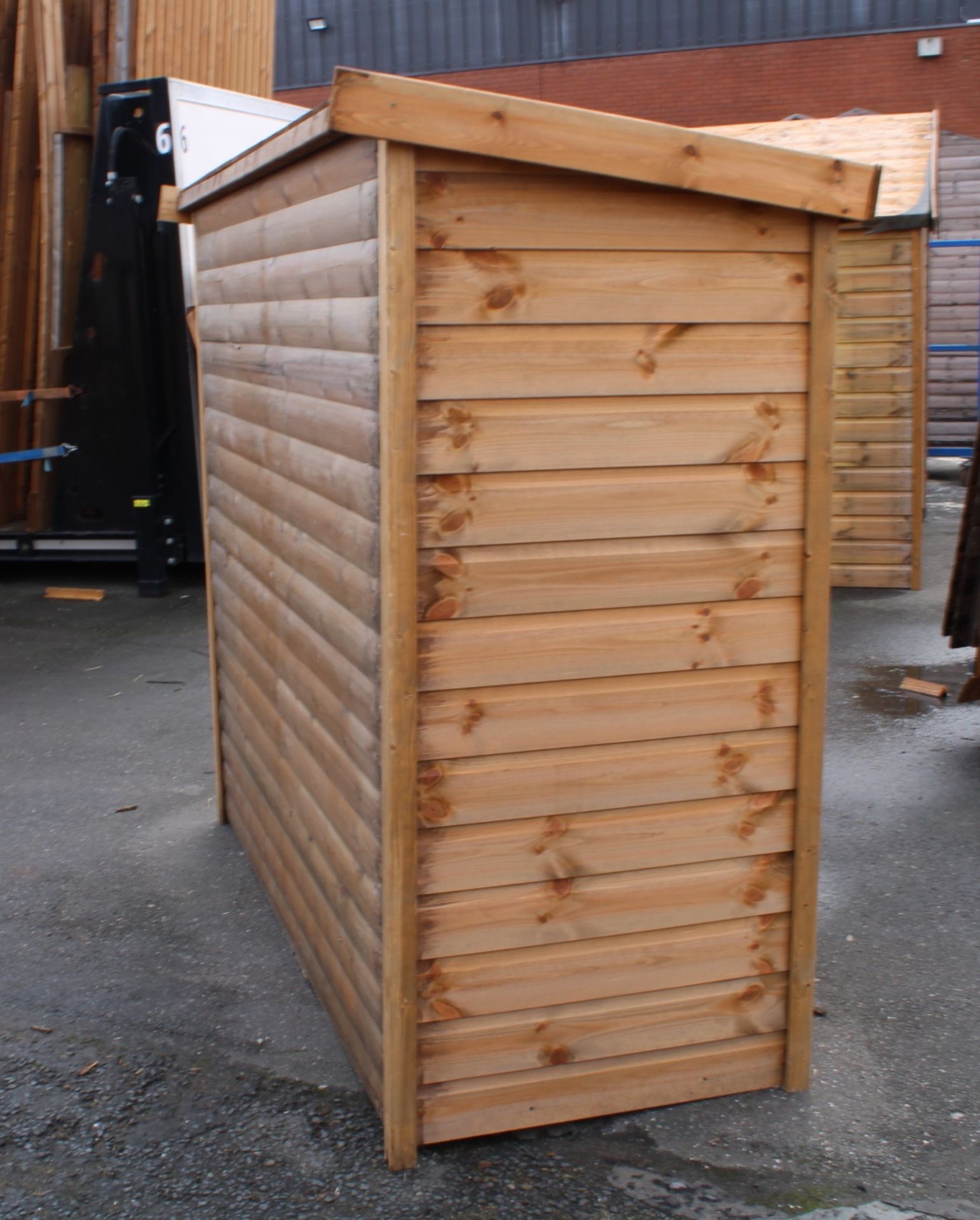 6x2ft6 pent garden tidy shed. Standard 16mm Nominal Cladding RRP£523 - Image 2 of 2