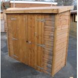 6x2ft6 pent garden tidy shed. Standard 16mm Nominal Cladding RRP£523