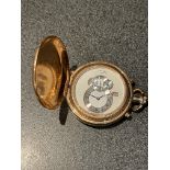 Rotary pocket watch automatic working