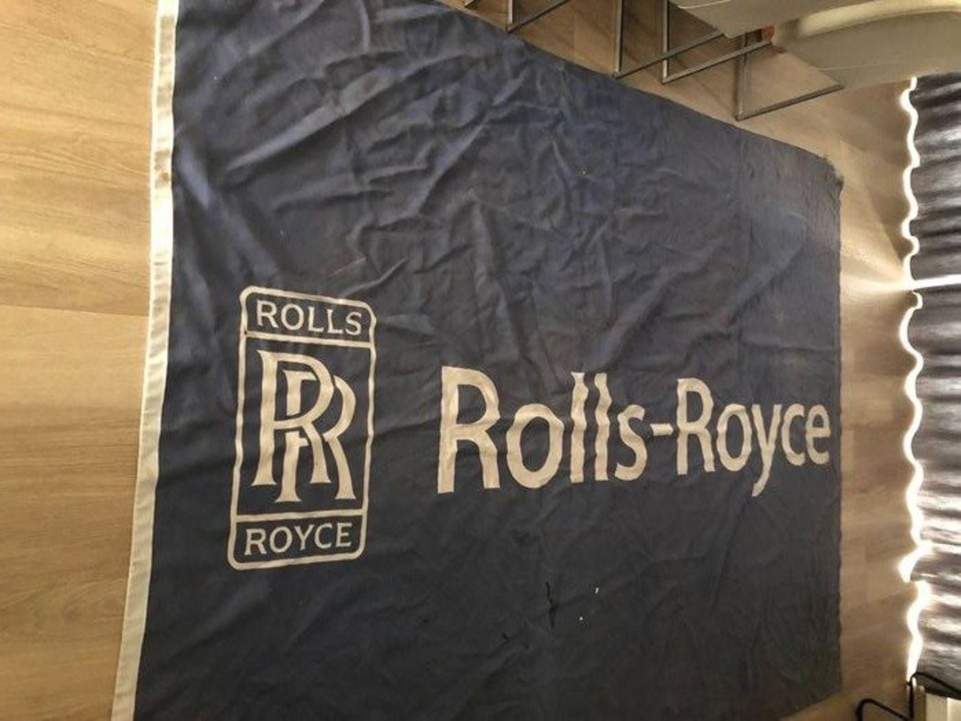 ROLLS ROYCE FLAG FLOWN ABOVE FACTORY - Image 2 of 4