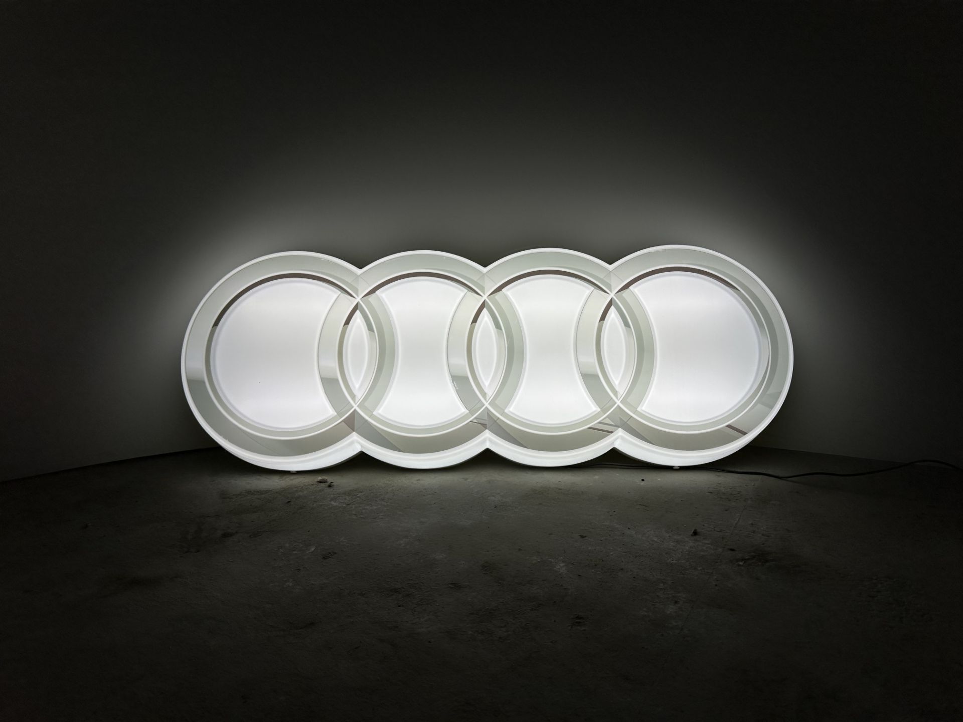 AUDI – RINGS illuminated NEW